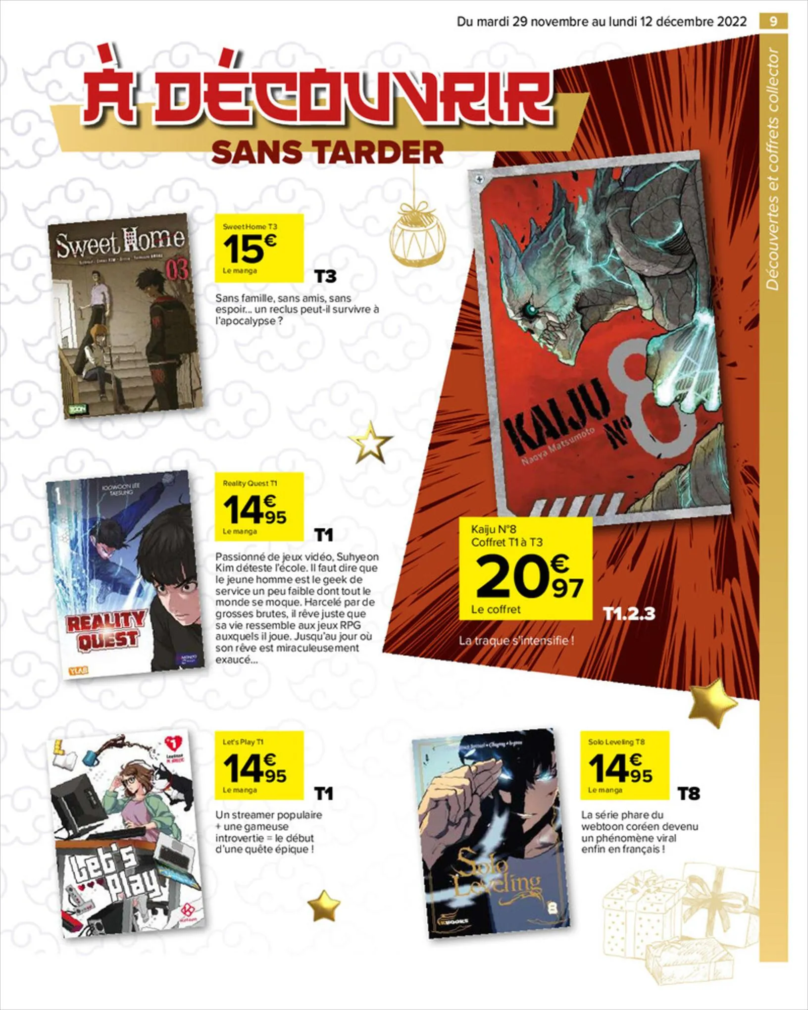 Catalogue Plongez dans l'univers Manga, page 00009