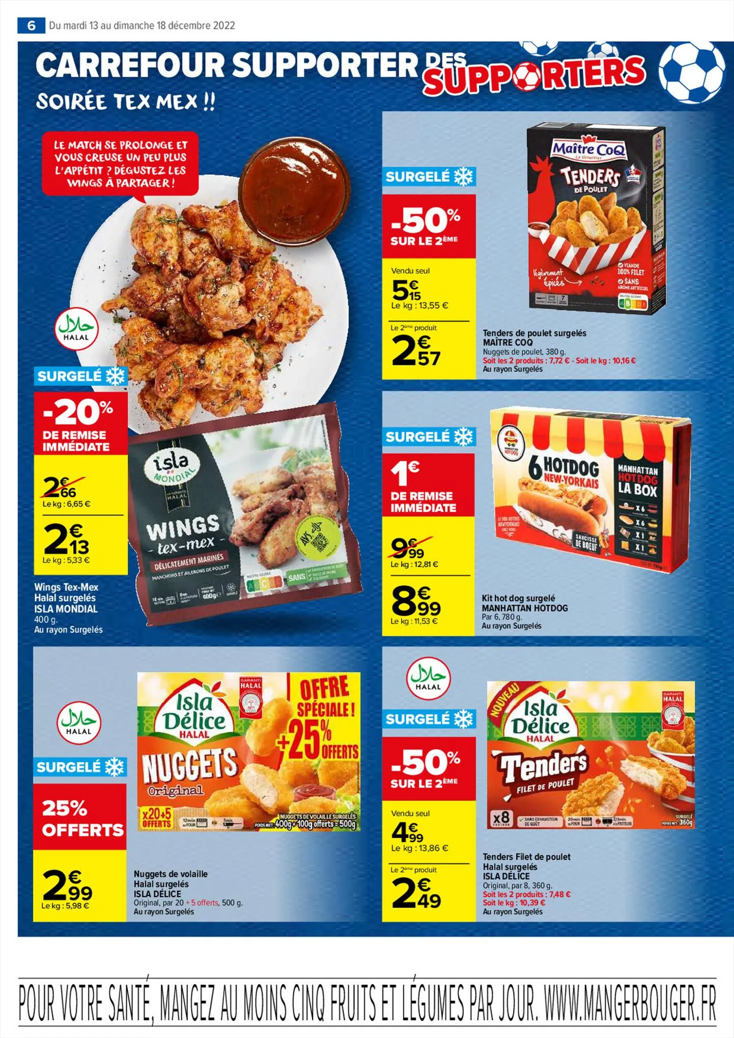 Catalogue Carrefour Supporter des Supporters, page 00006