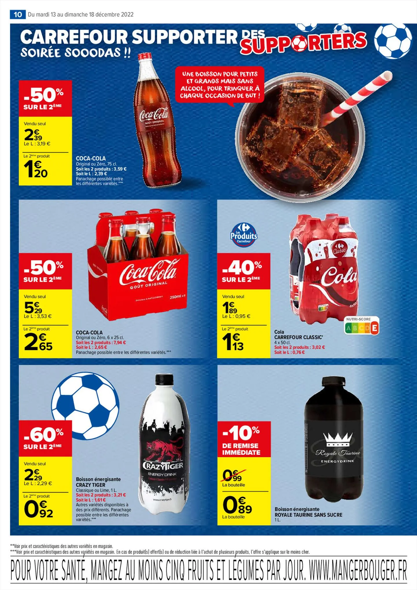 Catalogue Carrefour Supporter des Supporters, page 00010