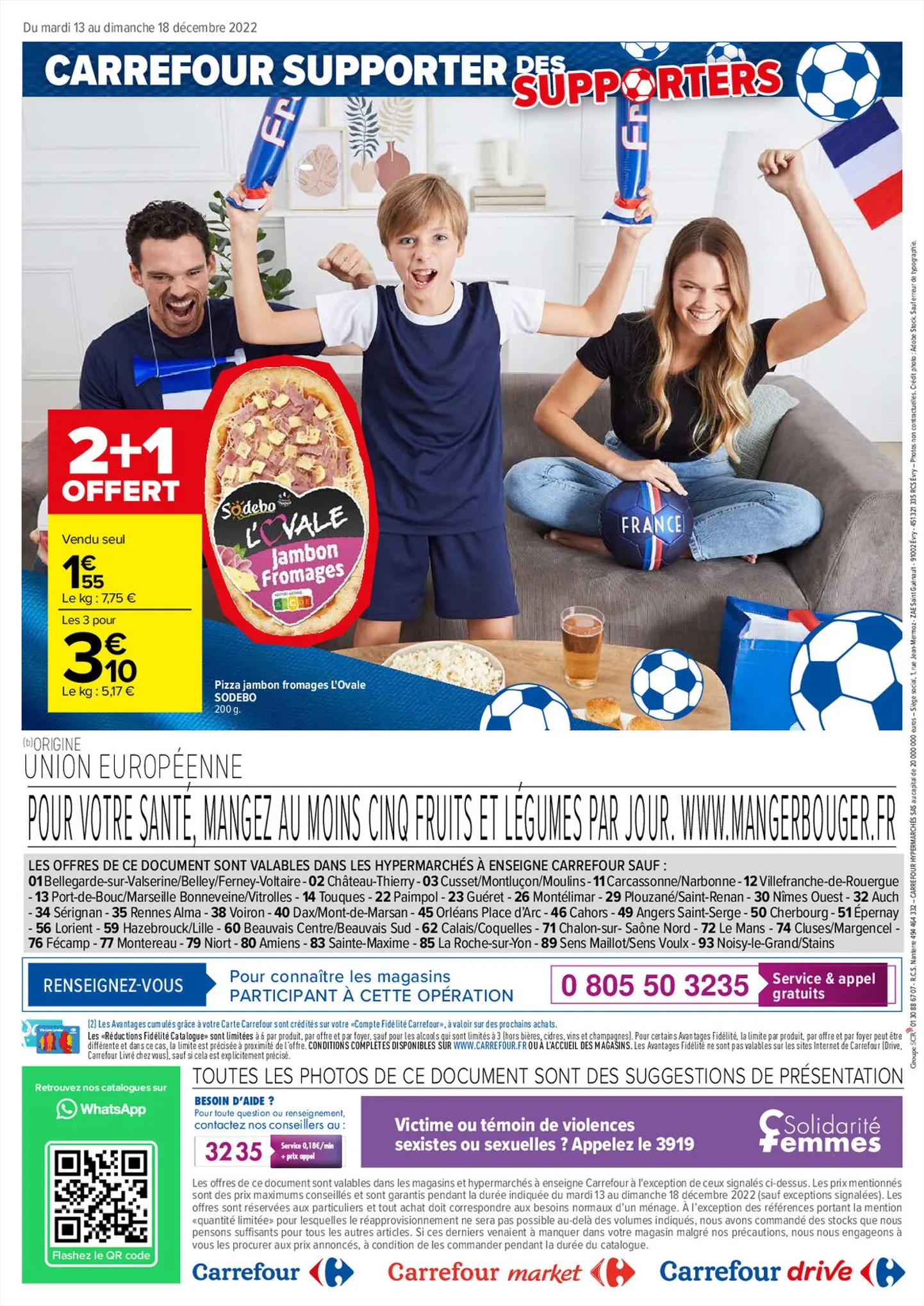 Catalogue Carrefour Supporter des Supporters, page 00012