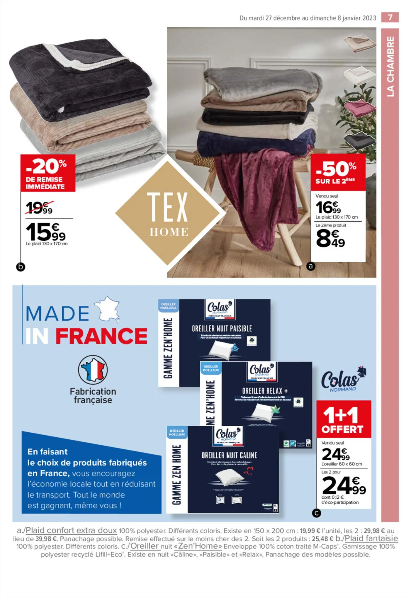 Catalogue Le Blanc - Bonjour les petits prix, page 00007