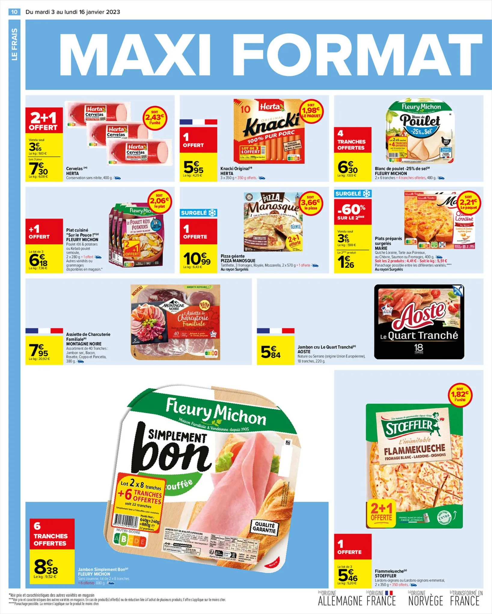 Catalogue MAXI FORMAT MINI PRIX, page 00010