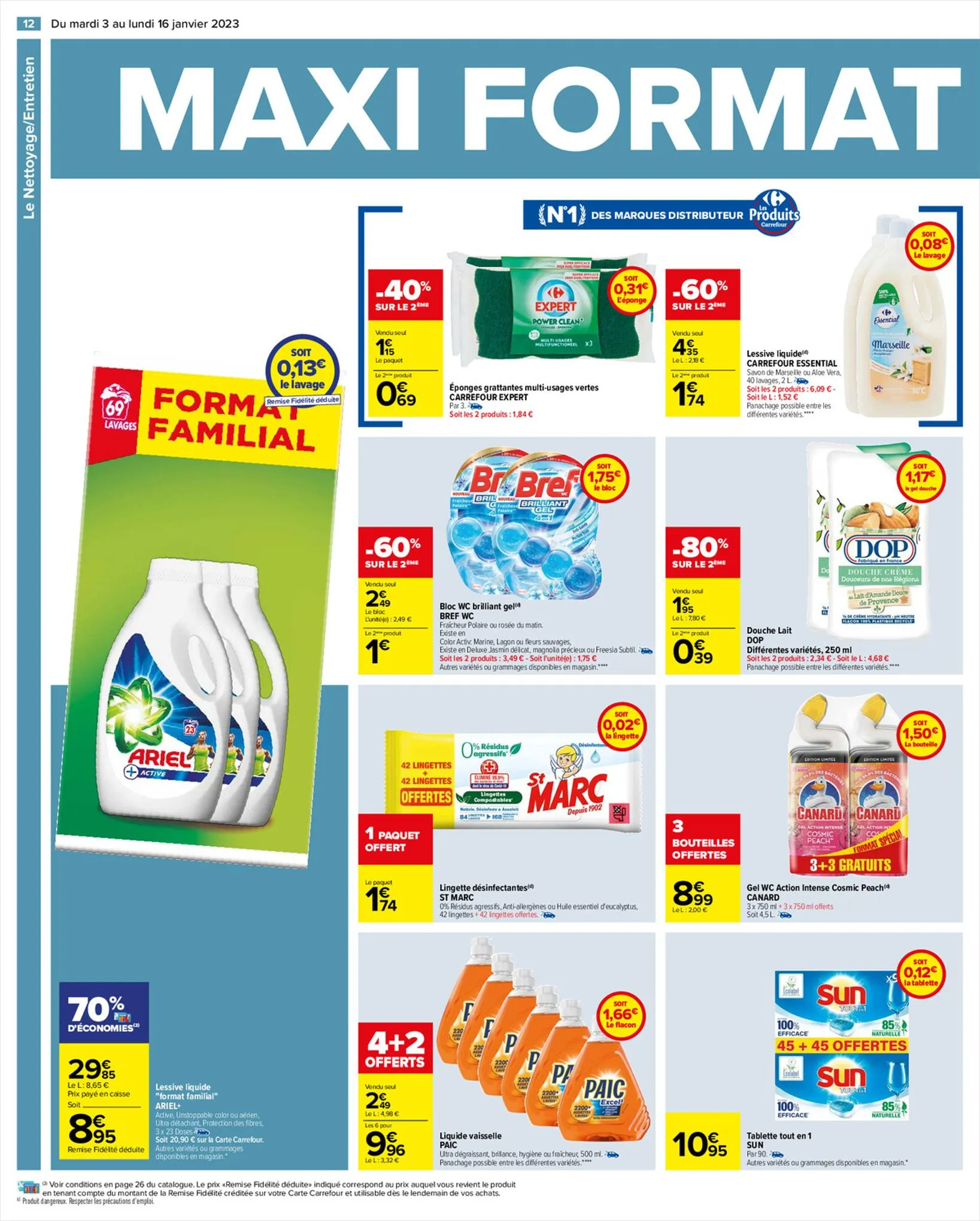 Catalogue MAXI FORMAT MINI PRIX, page 00012