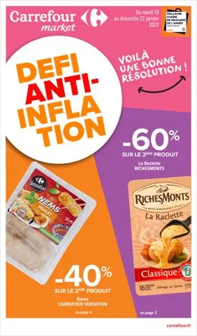 Défi anti-inflation 