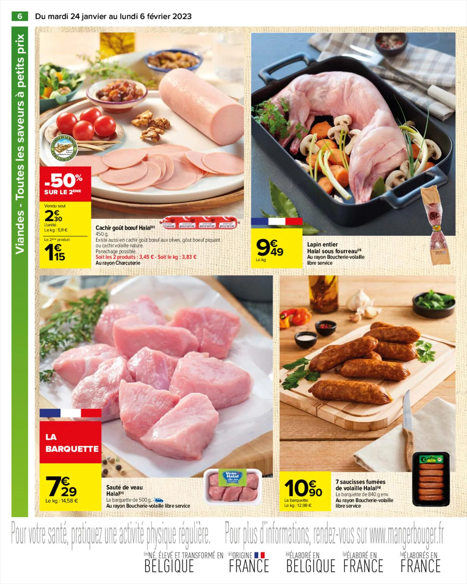 Catalogue Les petits prix halal de janvier, page 00006