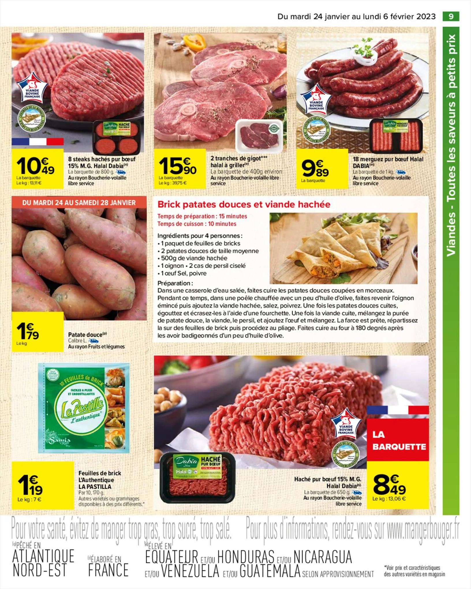 Catalogue Les petits prix halal de janvier, page 00009