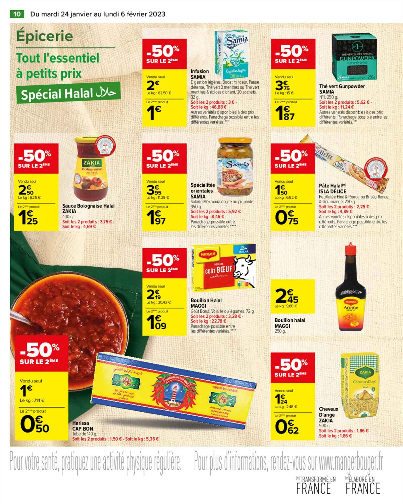 Catalogue Les petits prix halal de janvier, page 00010