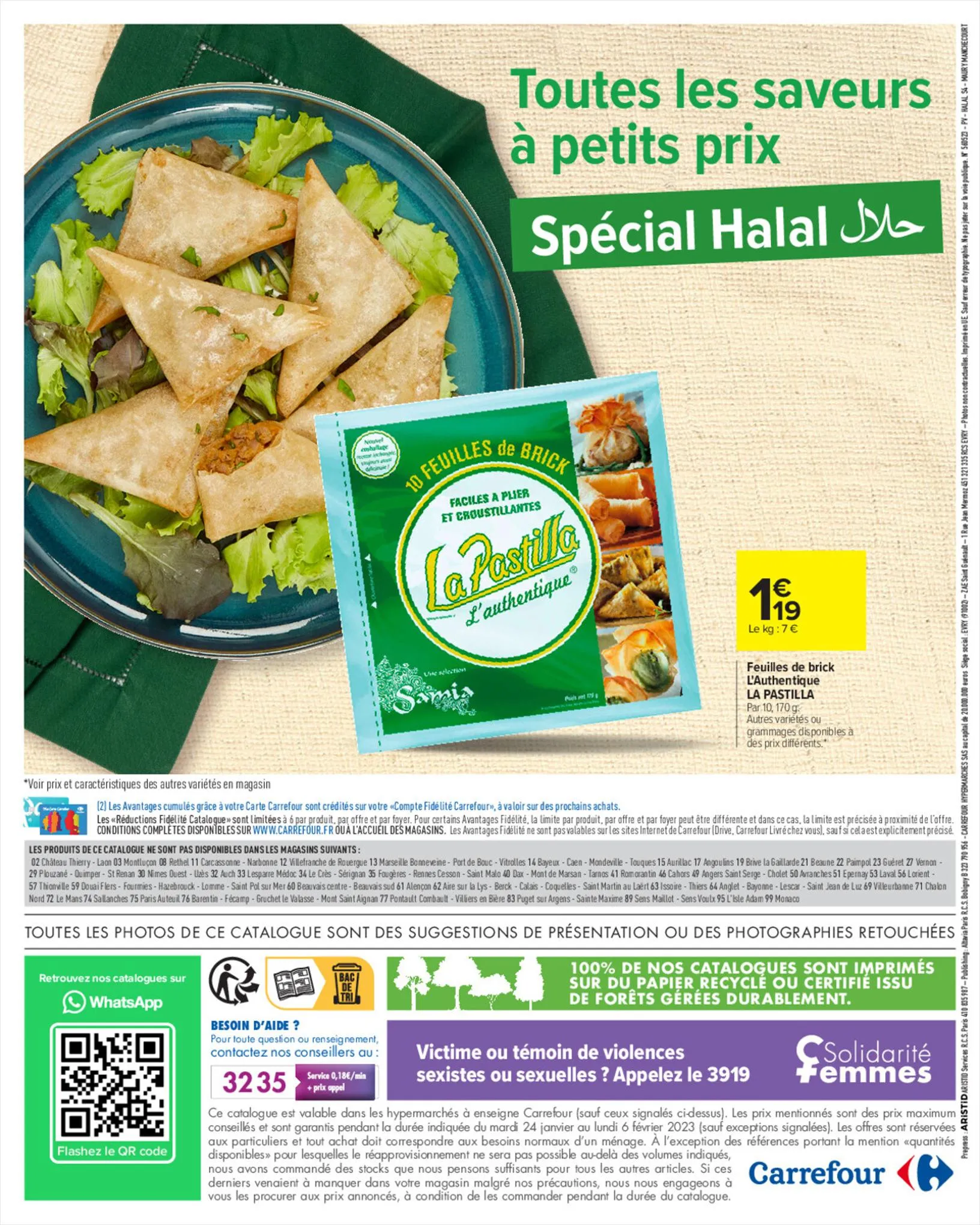 Catalogue Les petits prix halal de janvier, page 00014