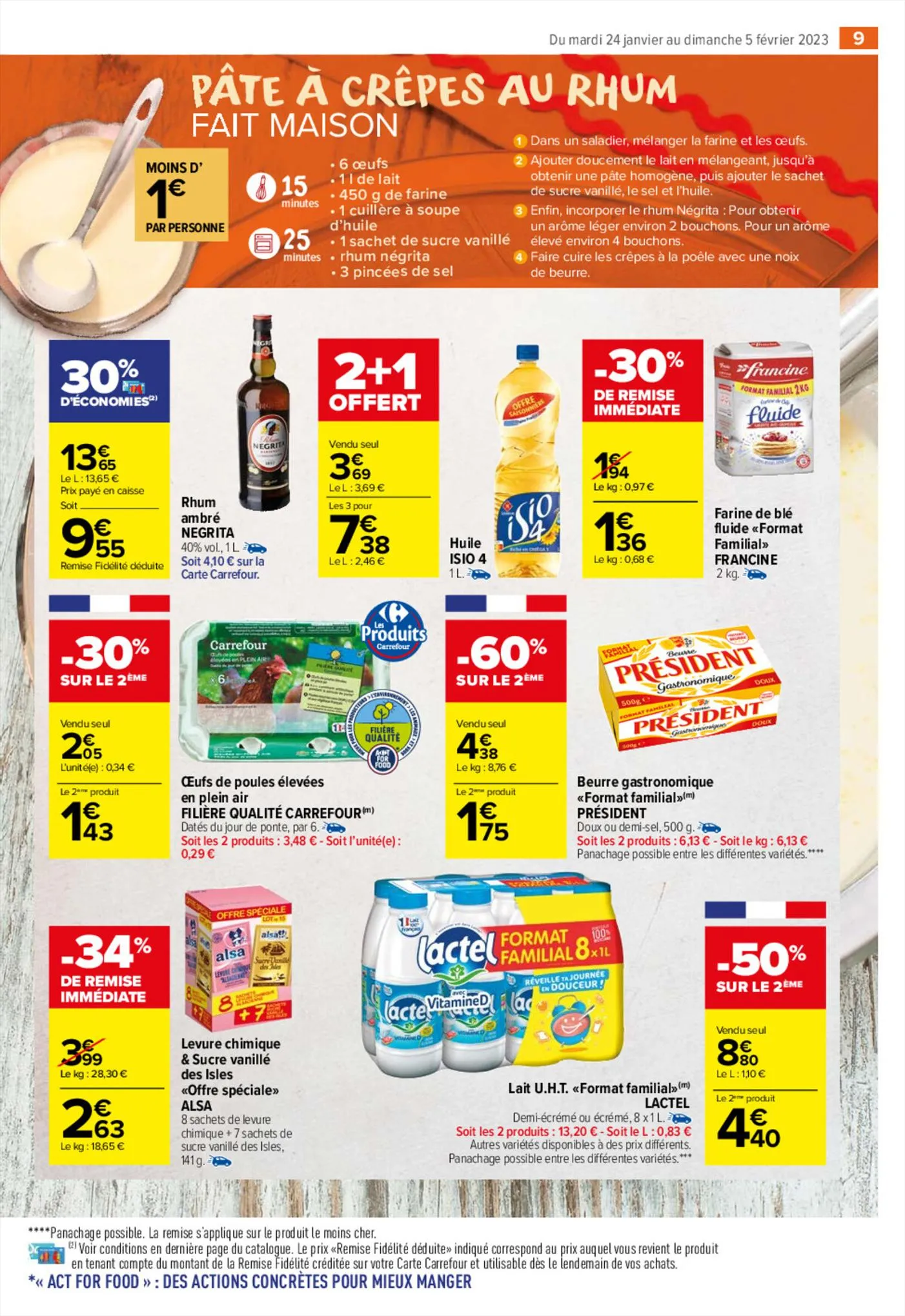 Catalogue La chandeleur à prix promos, page 00013