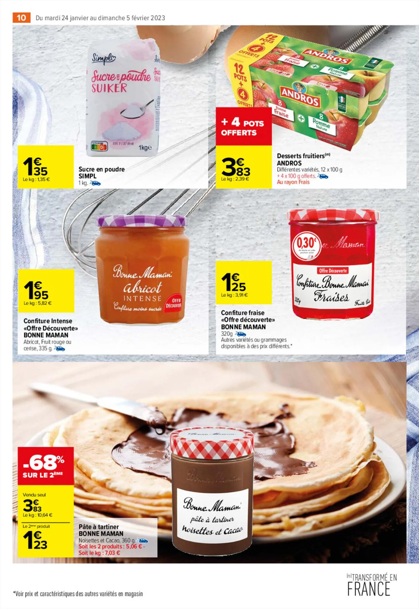 Catalogue La chandeleur à prix promos, page 00014