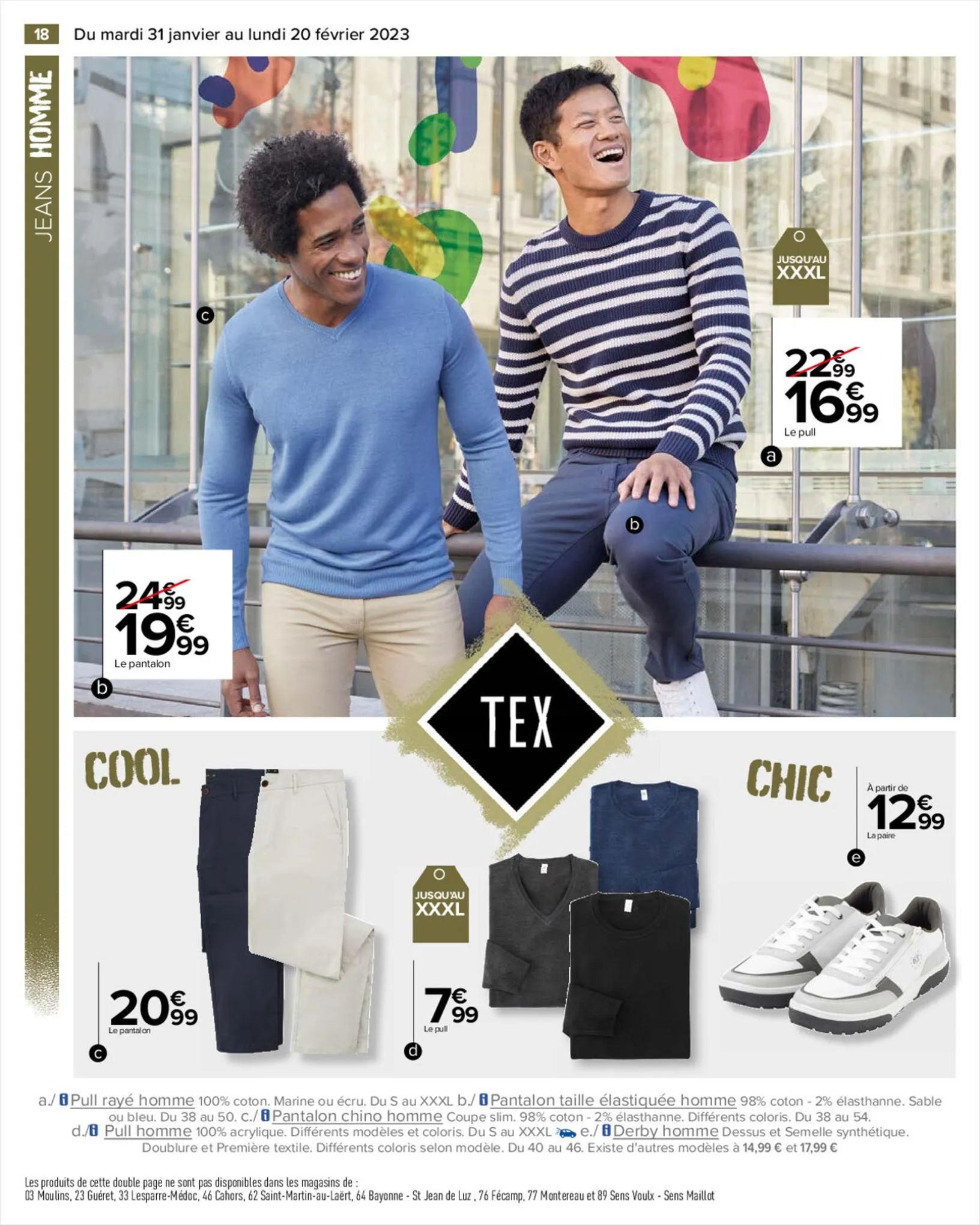 Catalogue COLLECTION JEANS - La mode tout terrain, page 00018