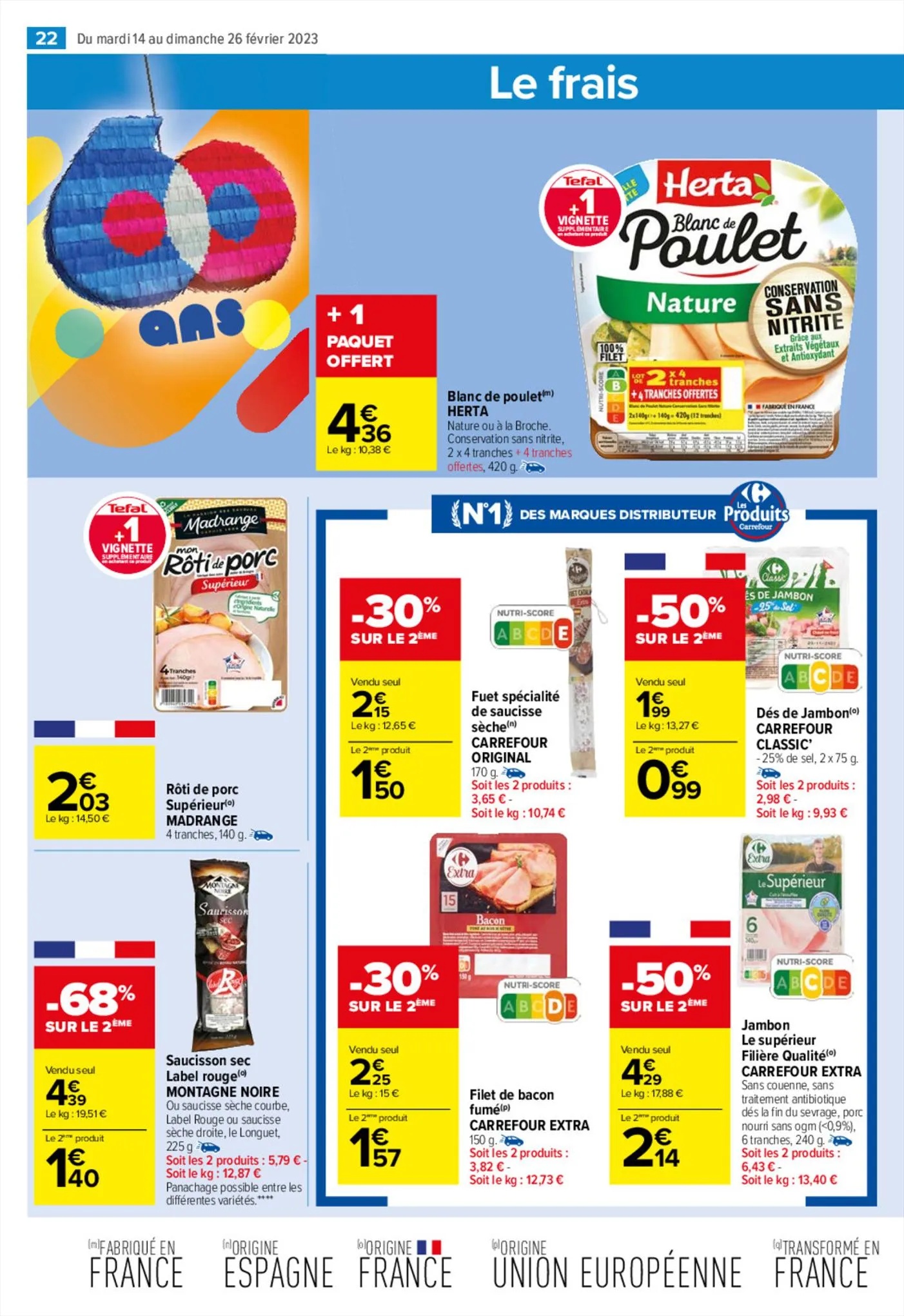 Catalogue Carrefour fête ses 60 ans, page 00024