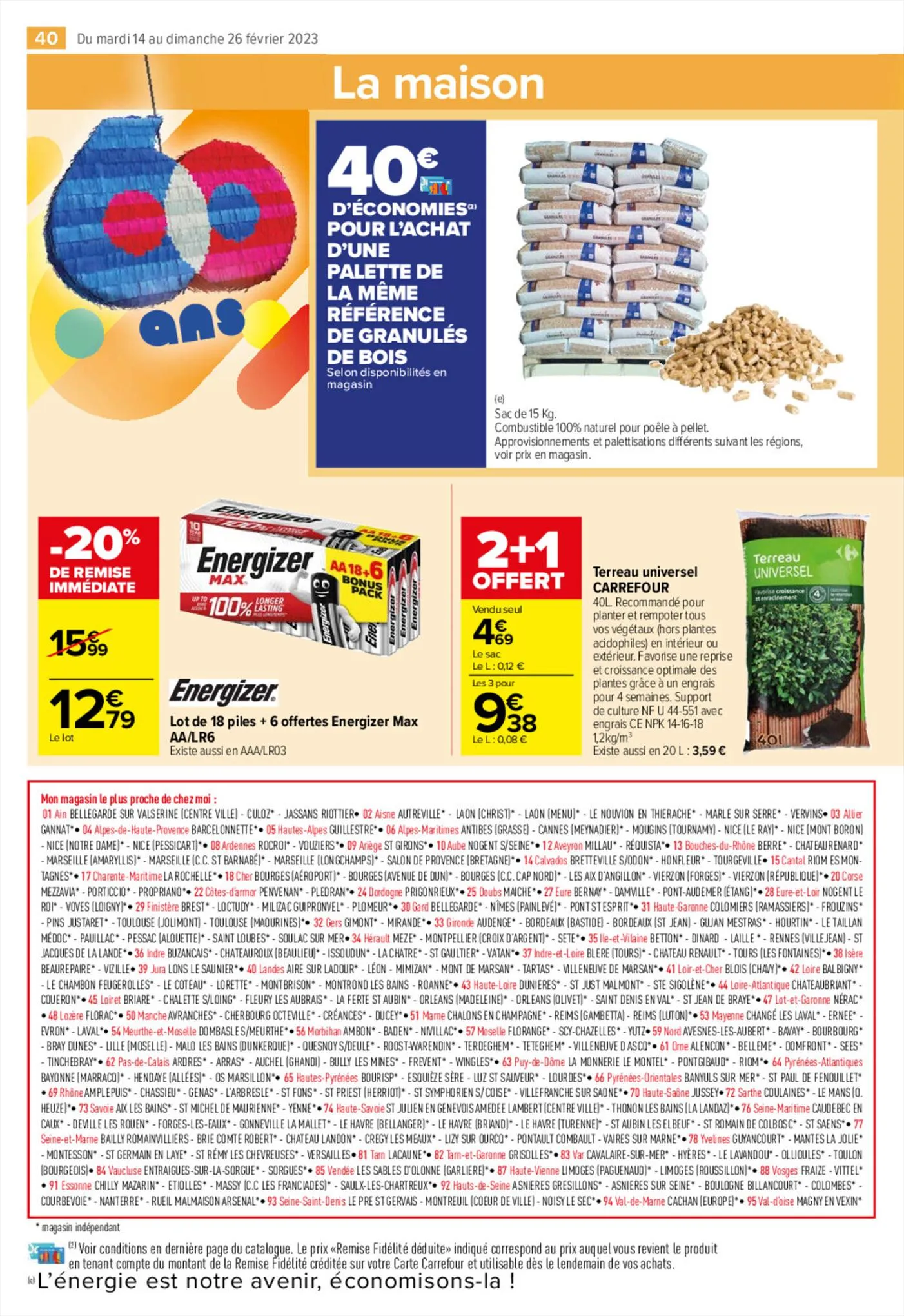 Catalogue Carrefour fête ses 60 ans, page 00042