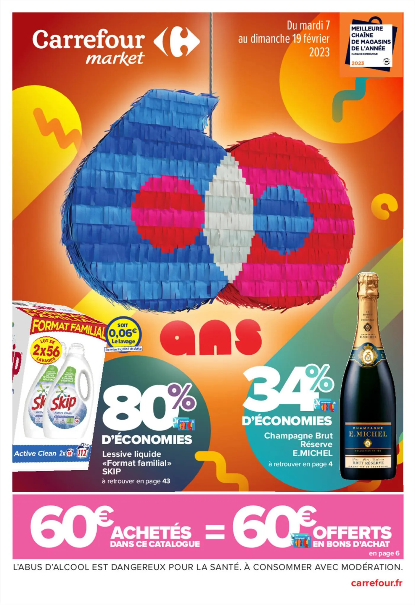 Catalogue Carrefour fête ses 60 ans, page 00001