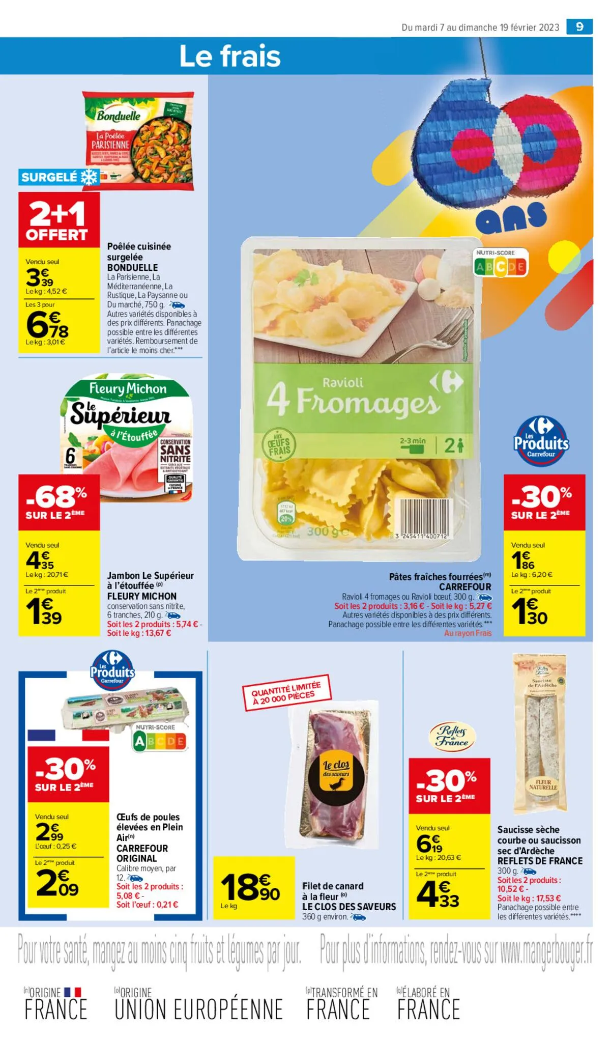 Catalogue Carrefour fête ses 60 ans, page 00009