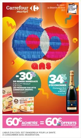 Carrefour fête ses 60 ans