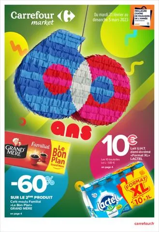 Carrefour fête ses 60 ans