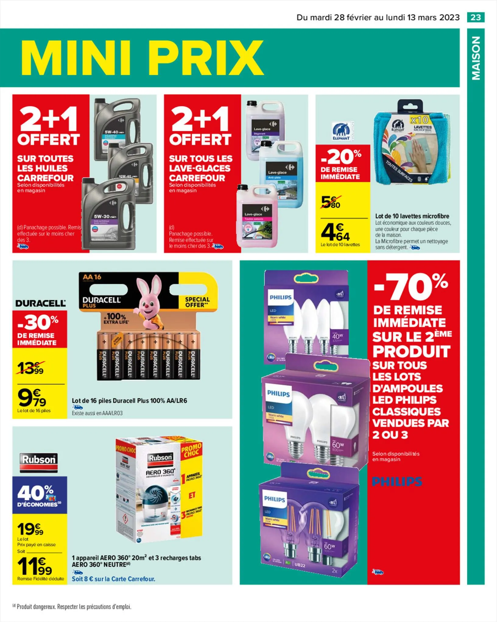 Catalogue TOUS NOS BONS PLANS, page 00025