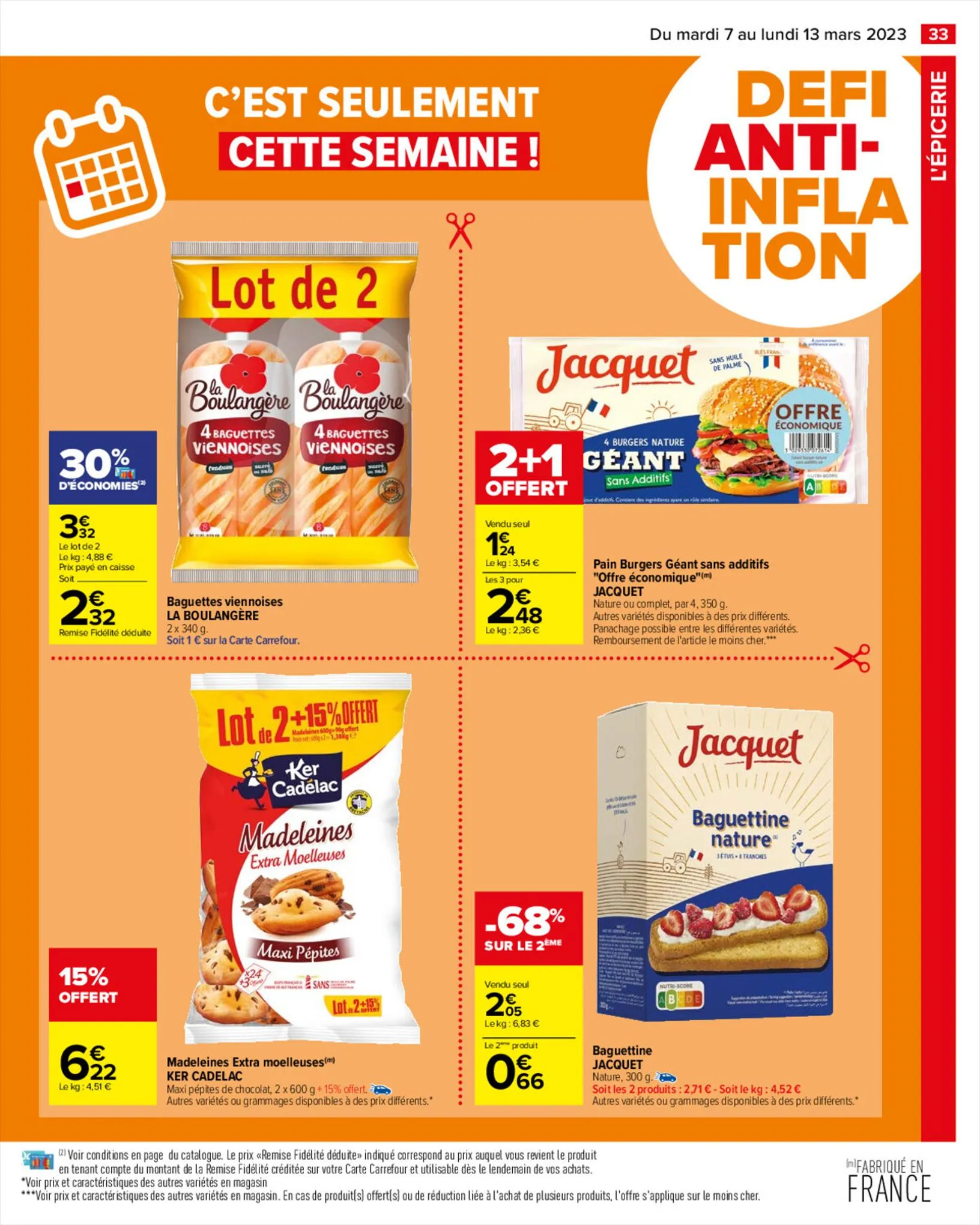 Catalogue  Pour soutenir votre pouvoir d'achat , page 00033