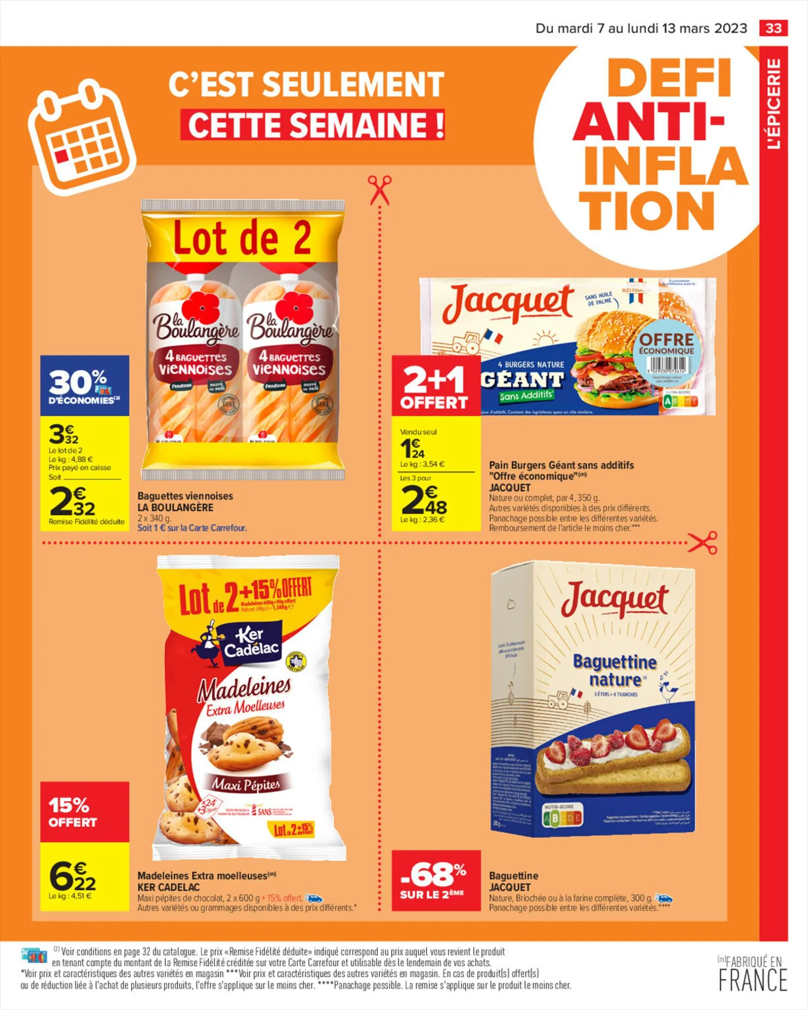 Catalogue  Pour soutenir votre pouvoir d'achat , page 00033