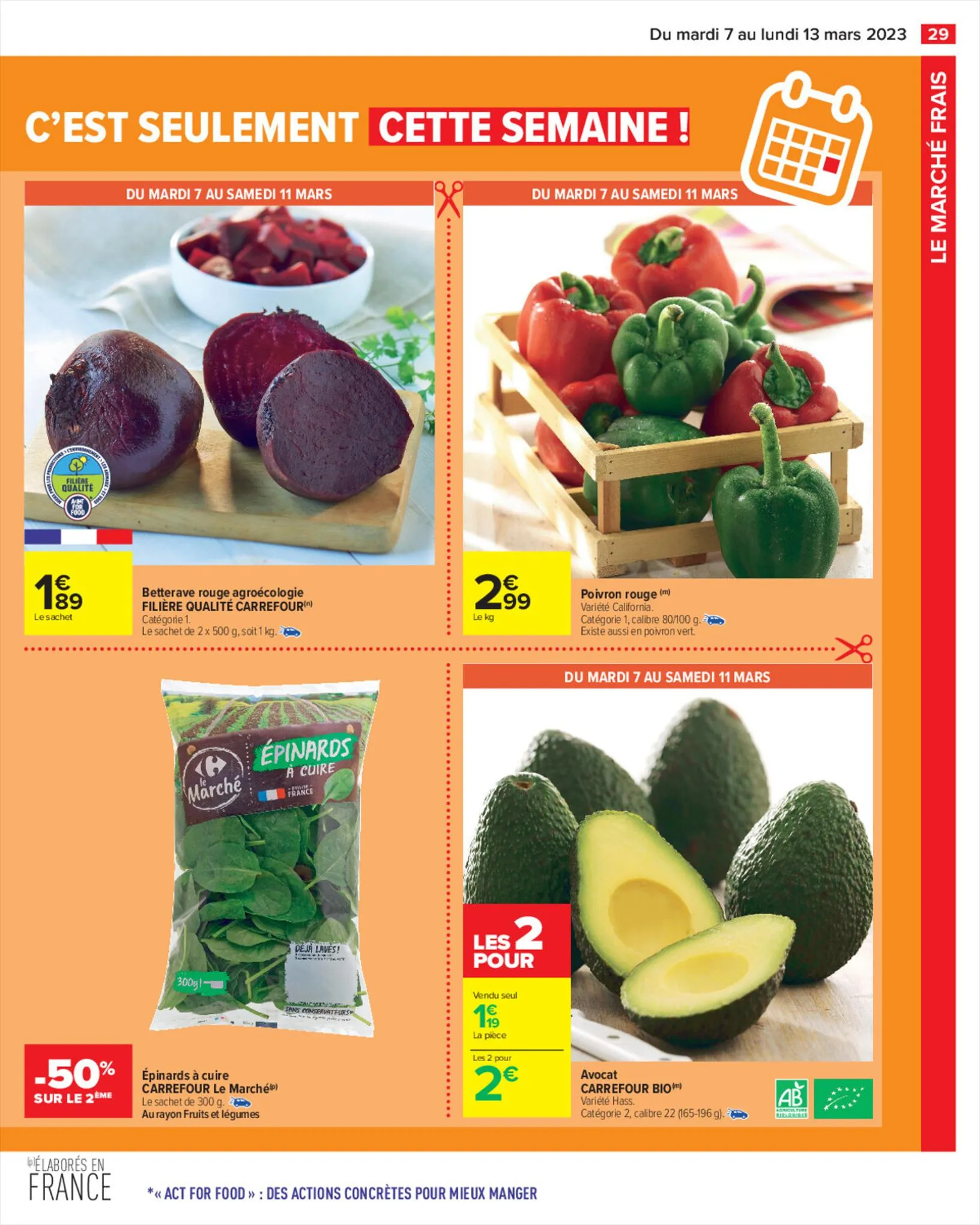 Catalogue Pour soutenir votre pouvoir d'achat, page 00029