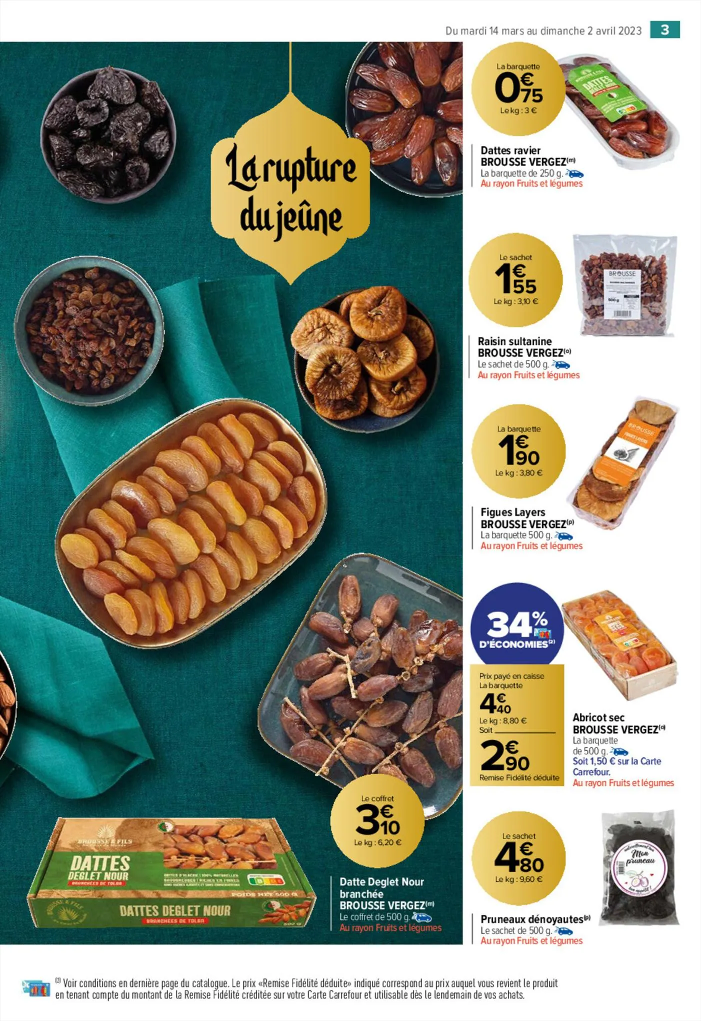 Catalogue Tout le ramadan à petits prix, page 00003