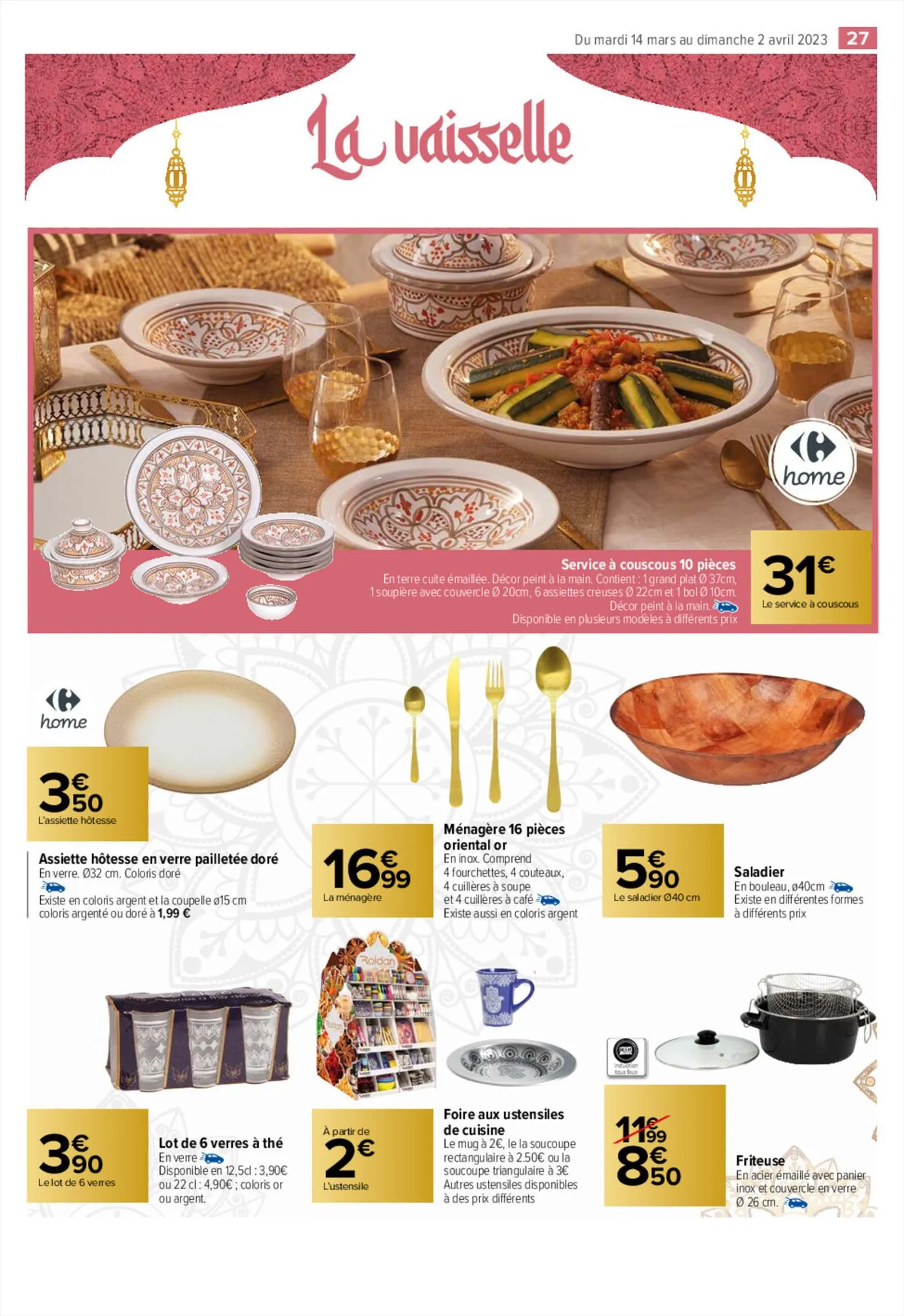 Catalogue Tout le ramadan à petits prix, page 00027