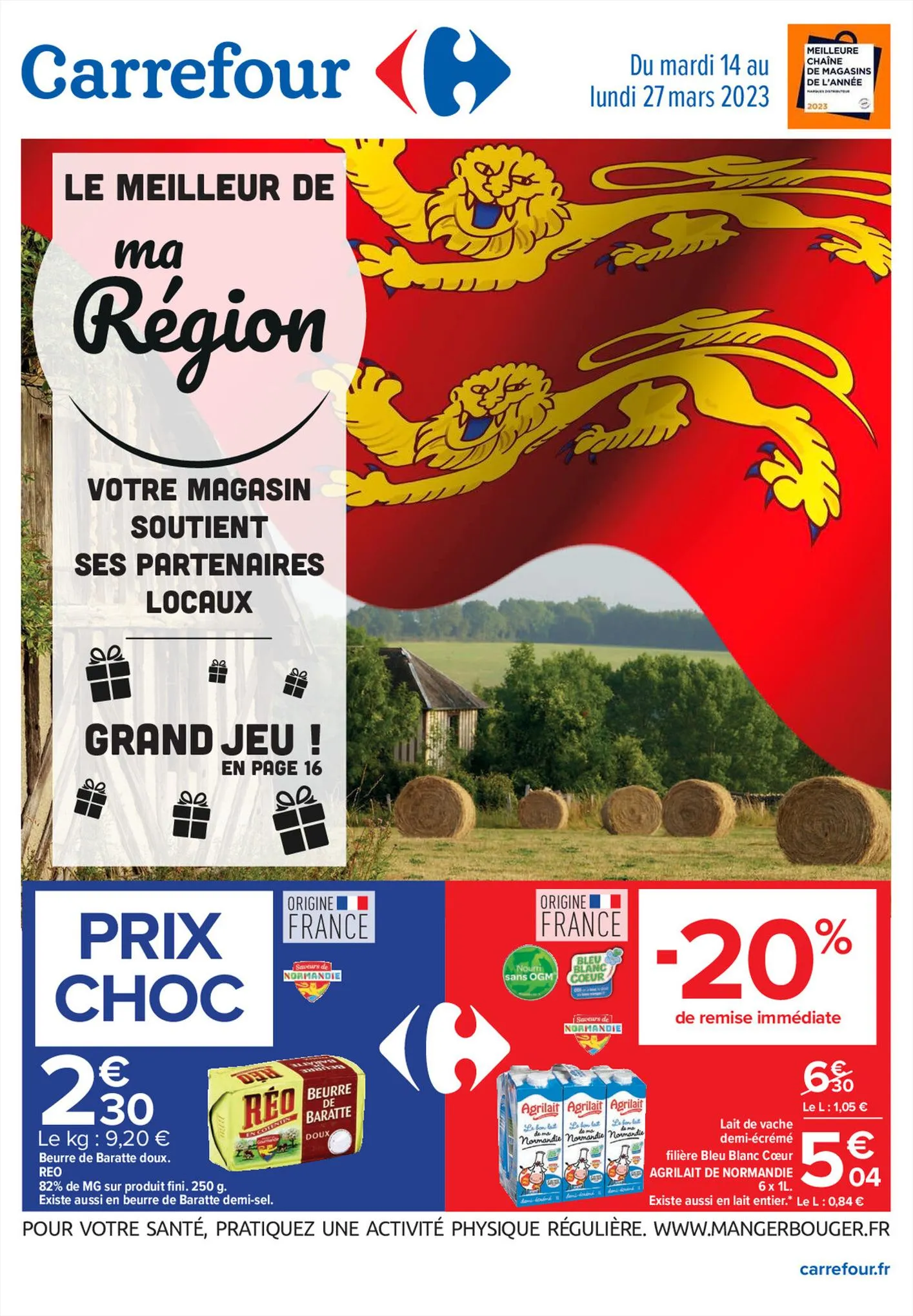 Catalogue Le meilleur de ma Région Normandie, page 00001