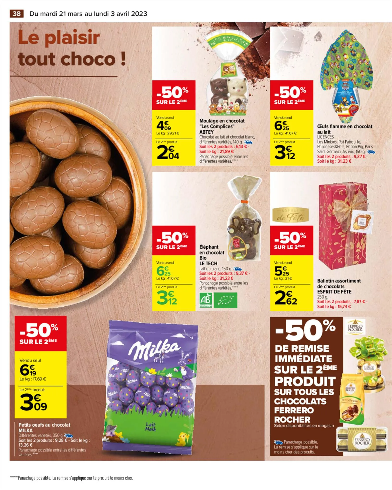 Catalogue -50 SUR LE 2EME SUR TOUS FERRERO ROCHER, page 00040