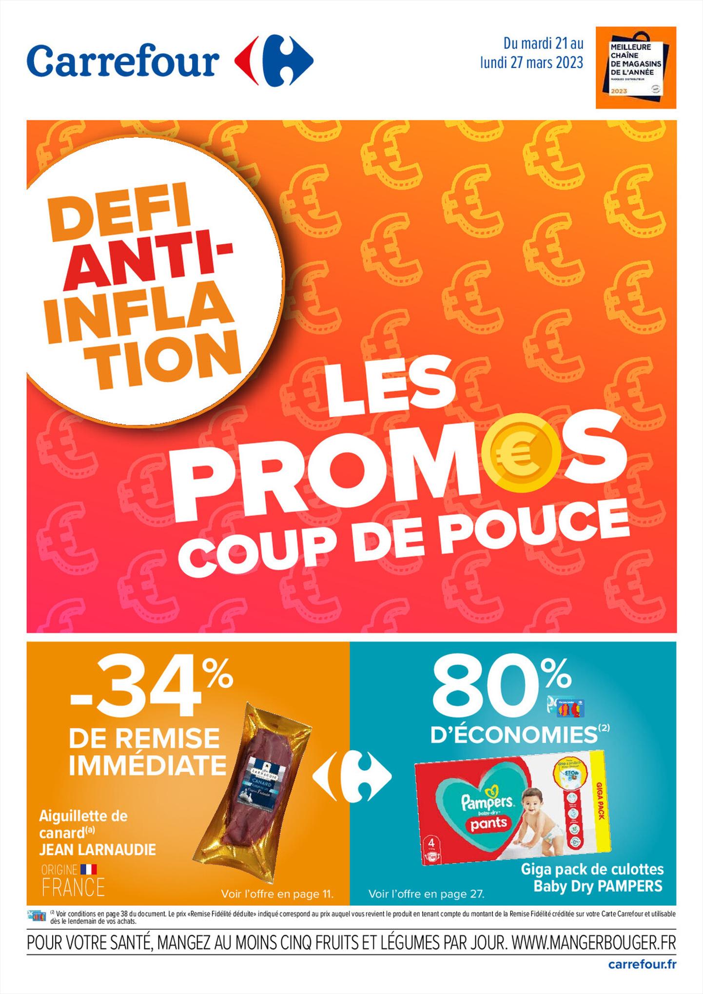 Catalogue Les Promos Coup de Pouce, page 00001