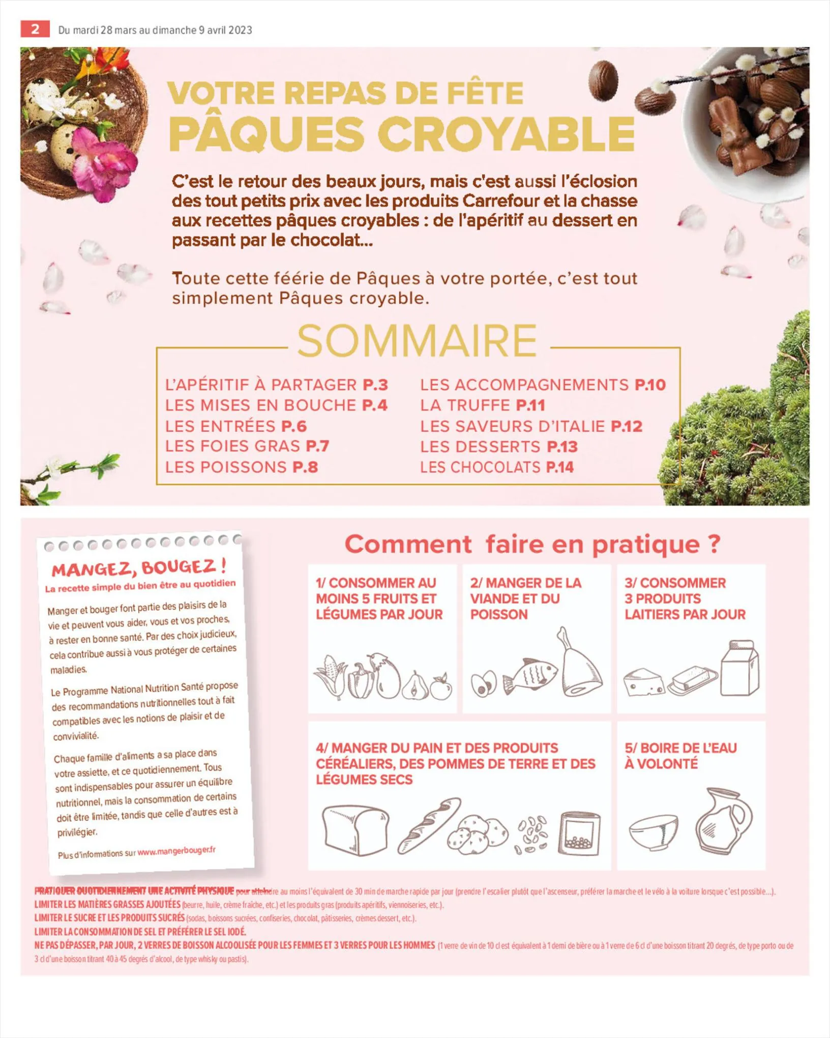 Catalogue LES RECETTES PÂQUES CROYABLES !, page 00002