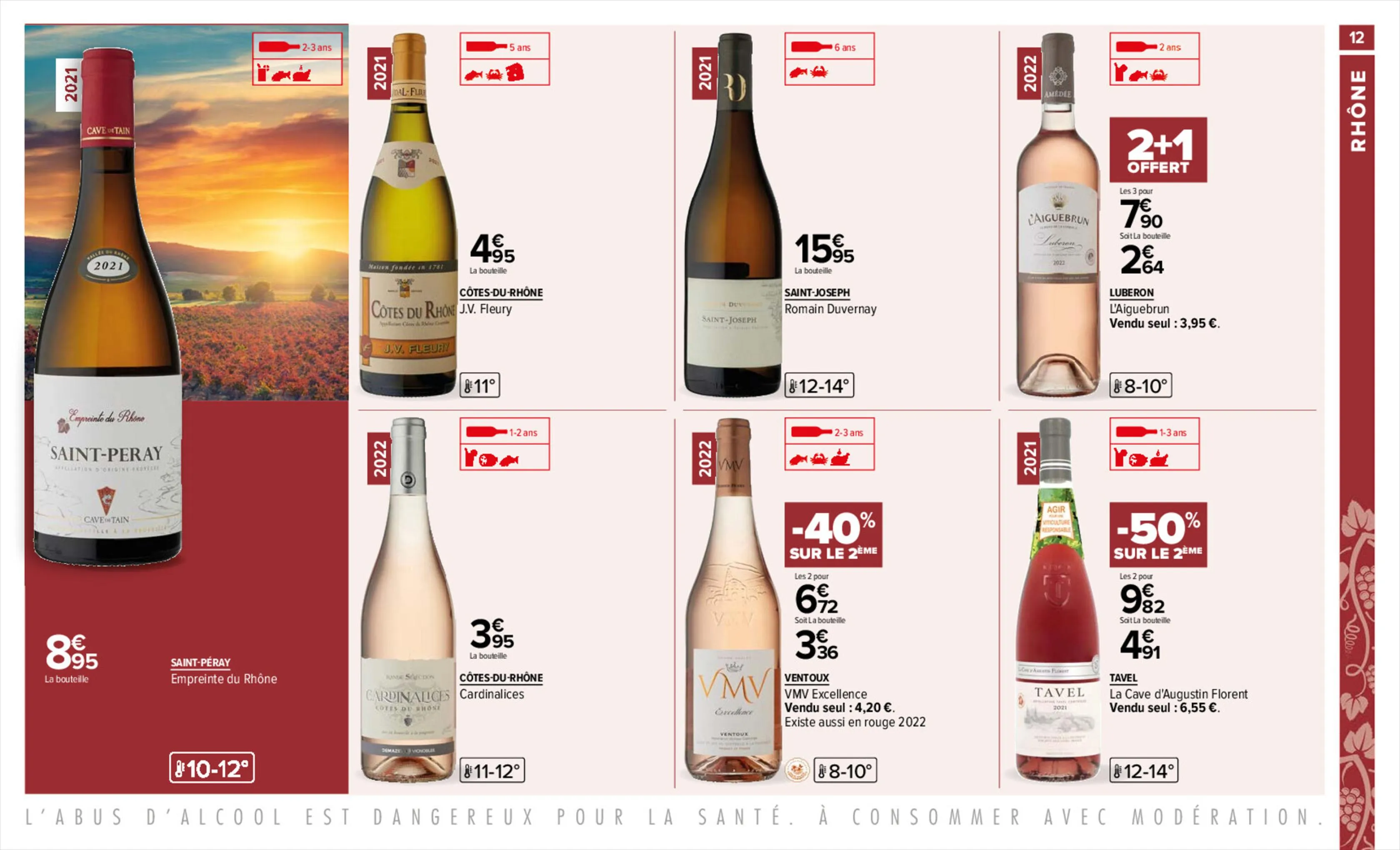 Catalogue FOIRE AUX VINS LE GUIDE DES BONS PLANS, page 00012