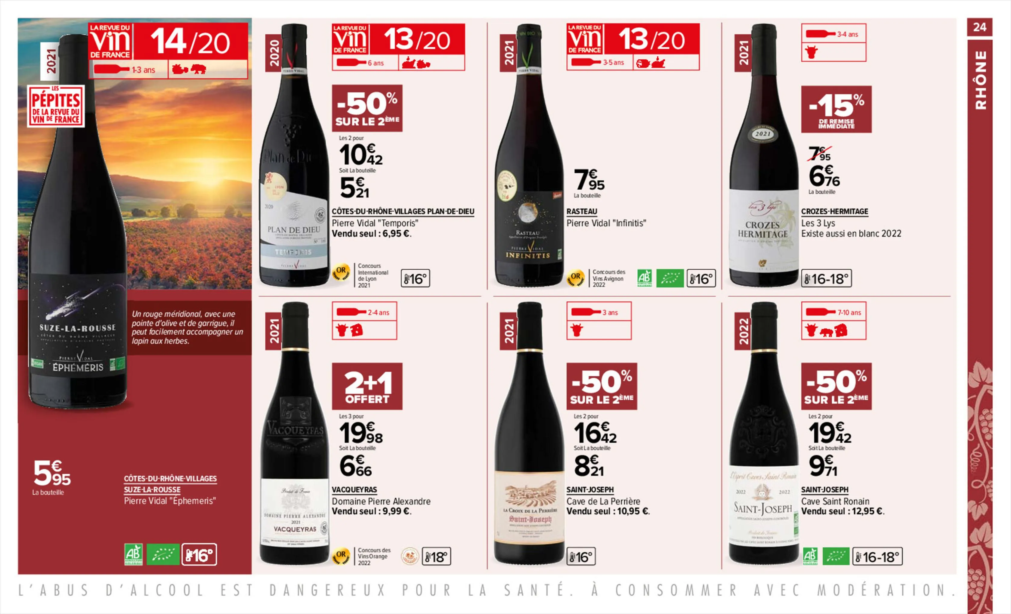 Catalogue FOIRE AUX VINS LE GUIDE DES BONS PLANS, page 00024