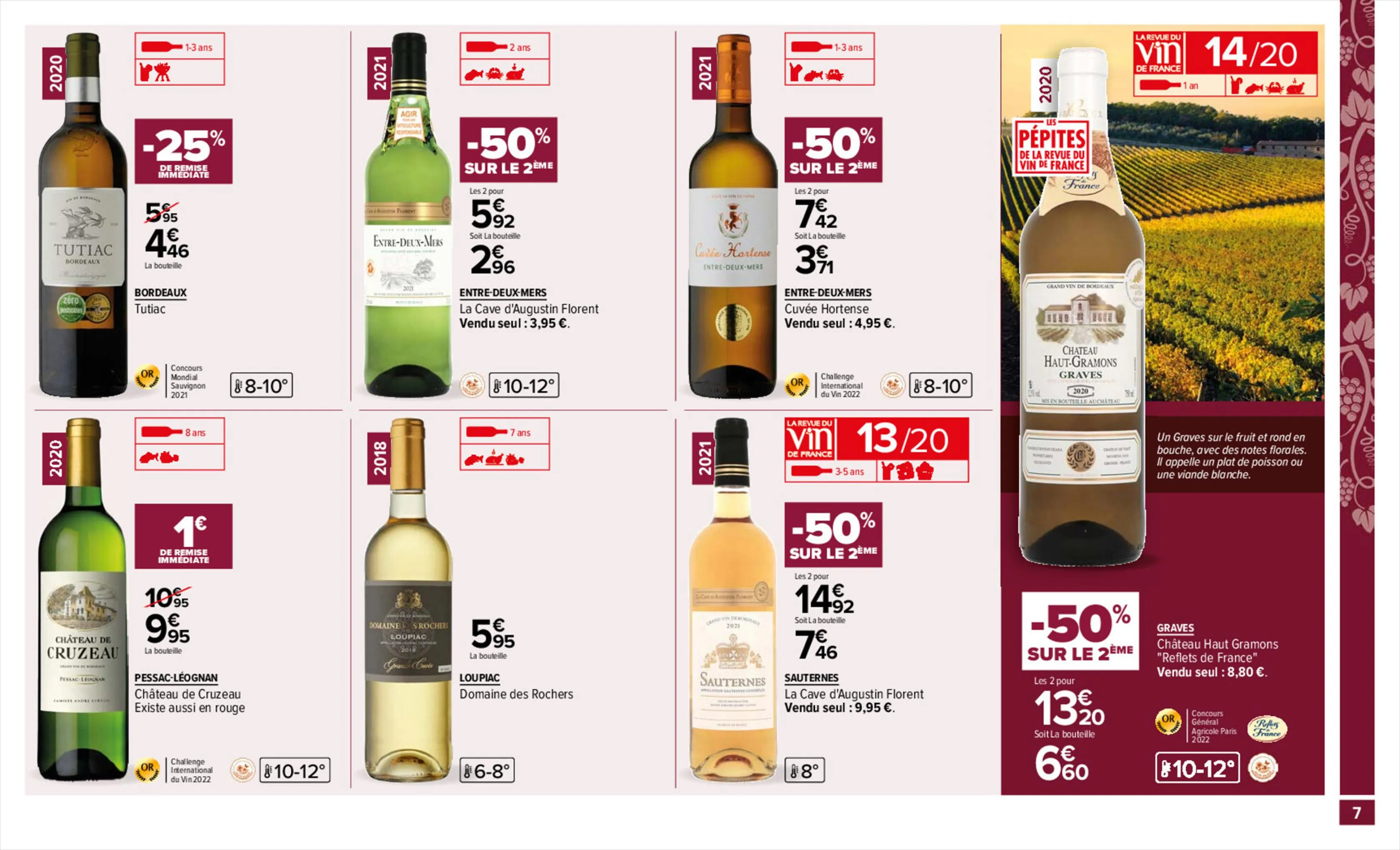 Catalogue FOIRE AUX VINS LE GUIDE DES BONS PLANS, page 00007