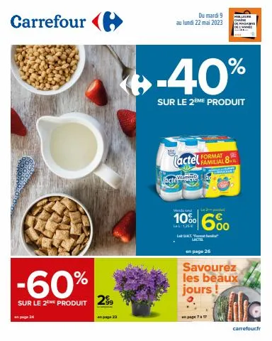 -40% SUR LE 2ÈME PRODUIT