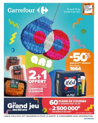 Carrefour fête ses 60 ans