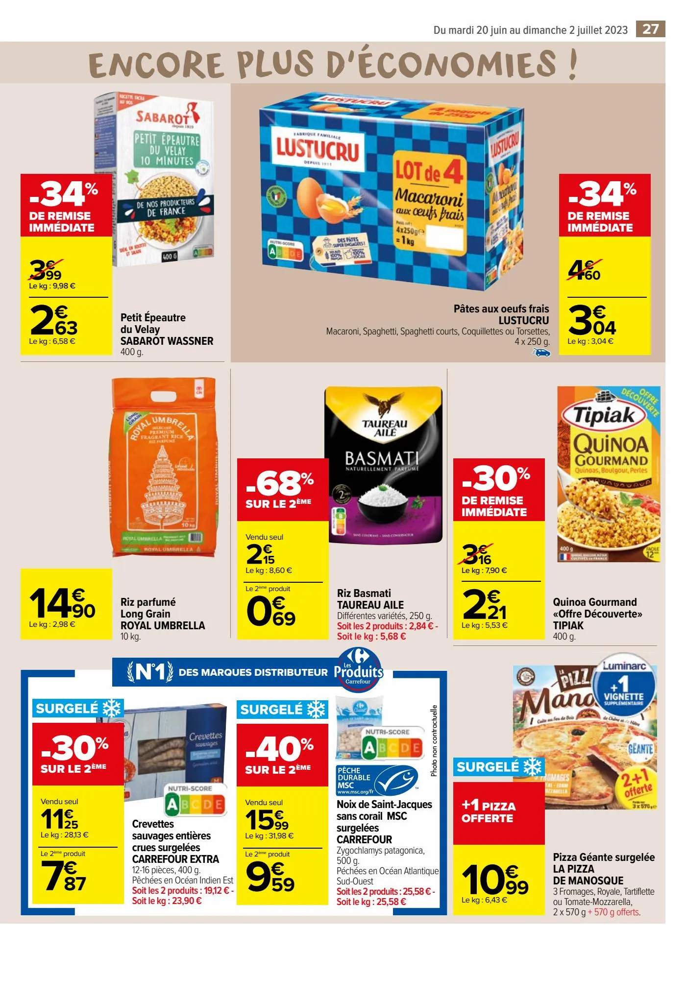 Catalogue Des promos pour un bel été !, page 00029