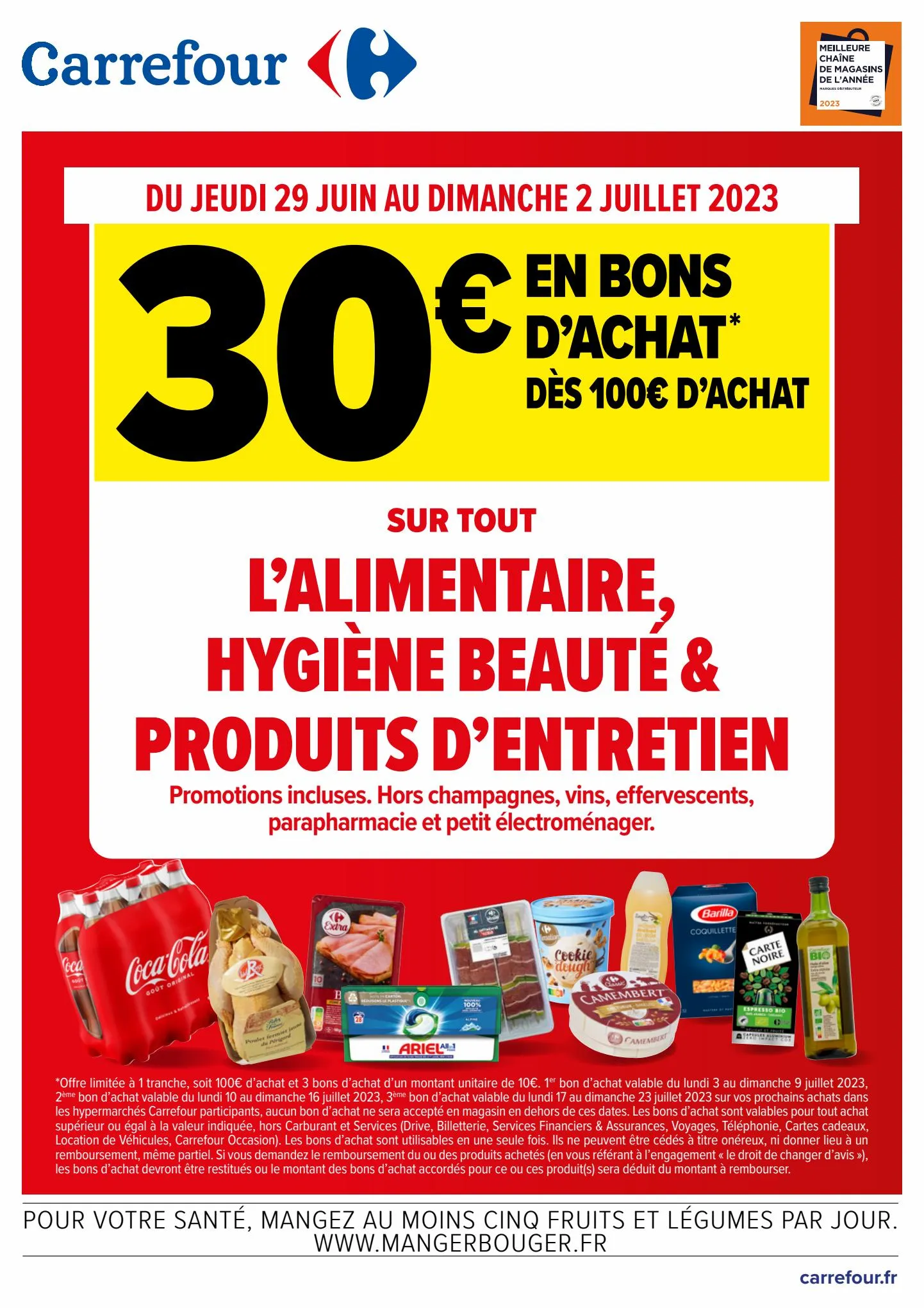 Catalogue 30€ EN BONS D’ACHAT* DÈS 100€ D’ACHAT, page 00001