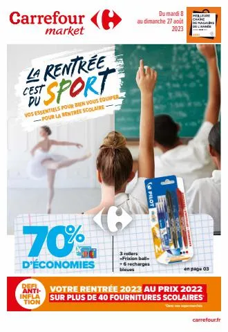 LA RENTREE C'EST DU SPORT !