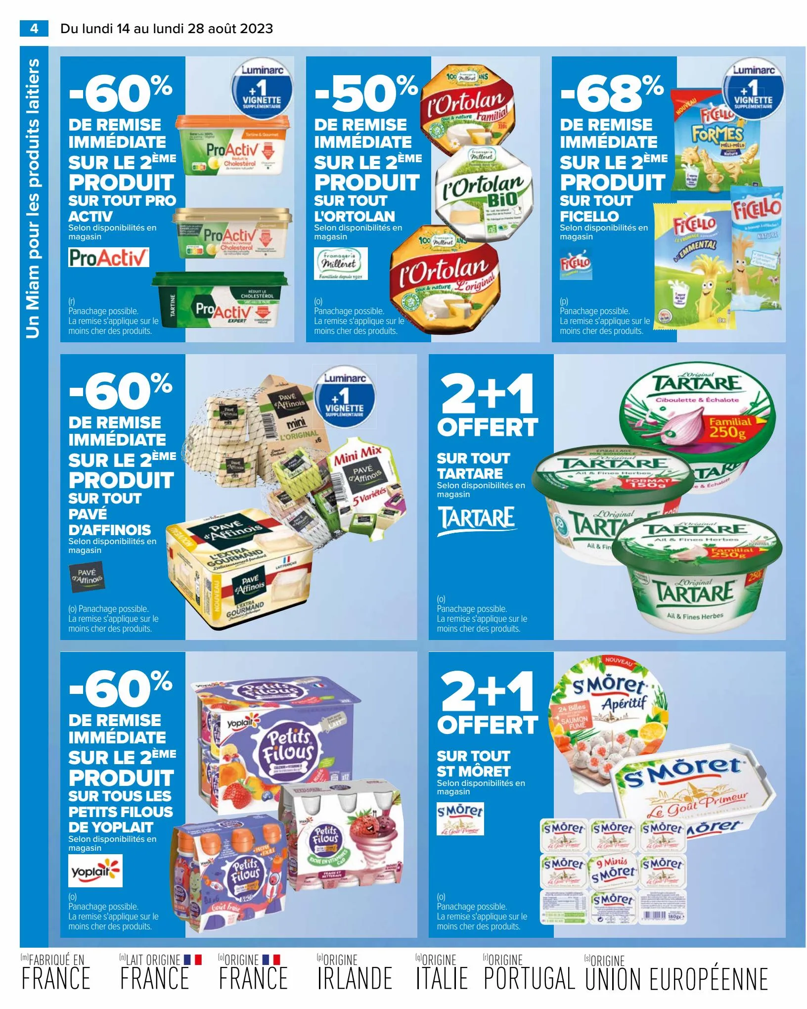 Catalogue Un MIAM pour les produits laitiers, page 00006