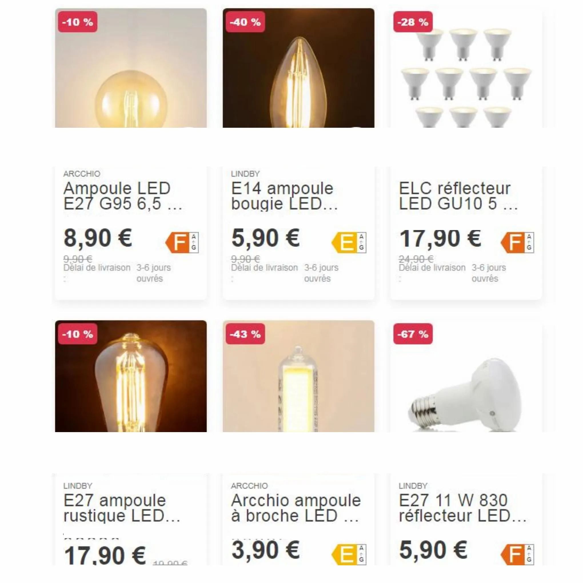 Catalogue Offres et petits prix en Ampoules, page 00006