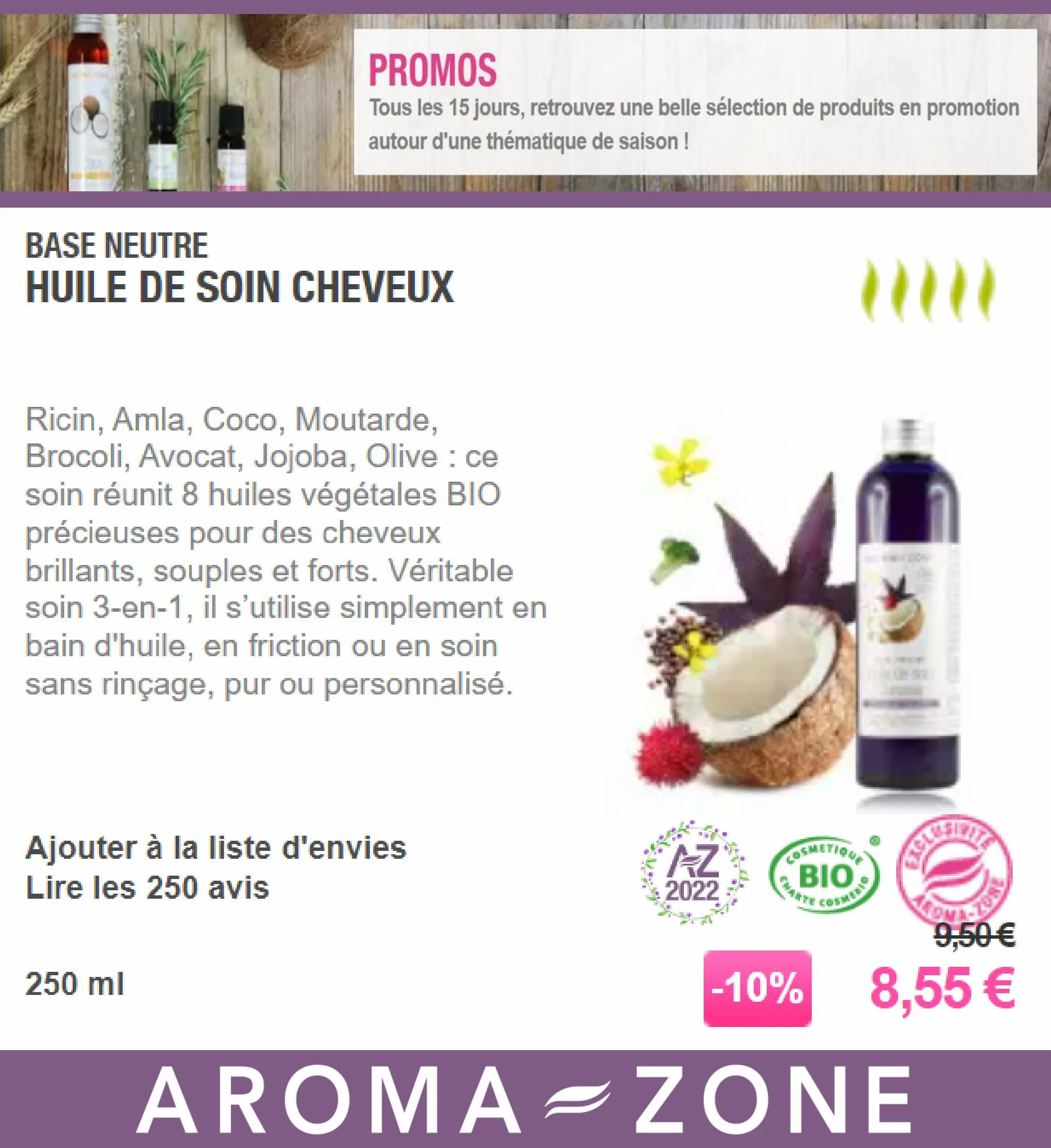 Catalogue Aroma Zone Promos, page 00003