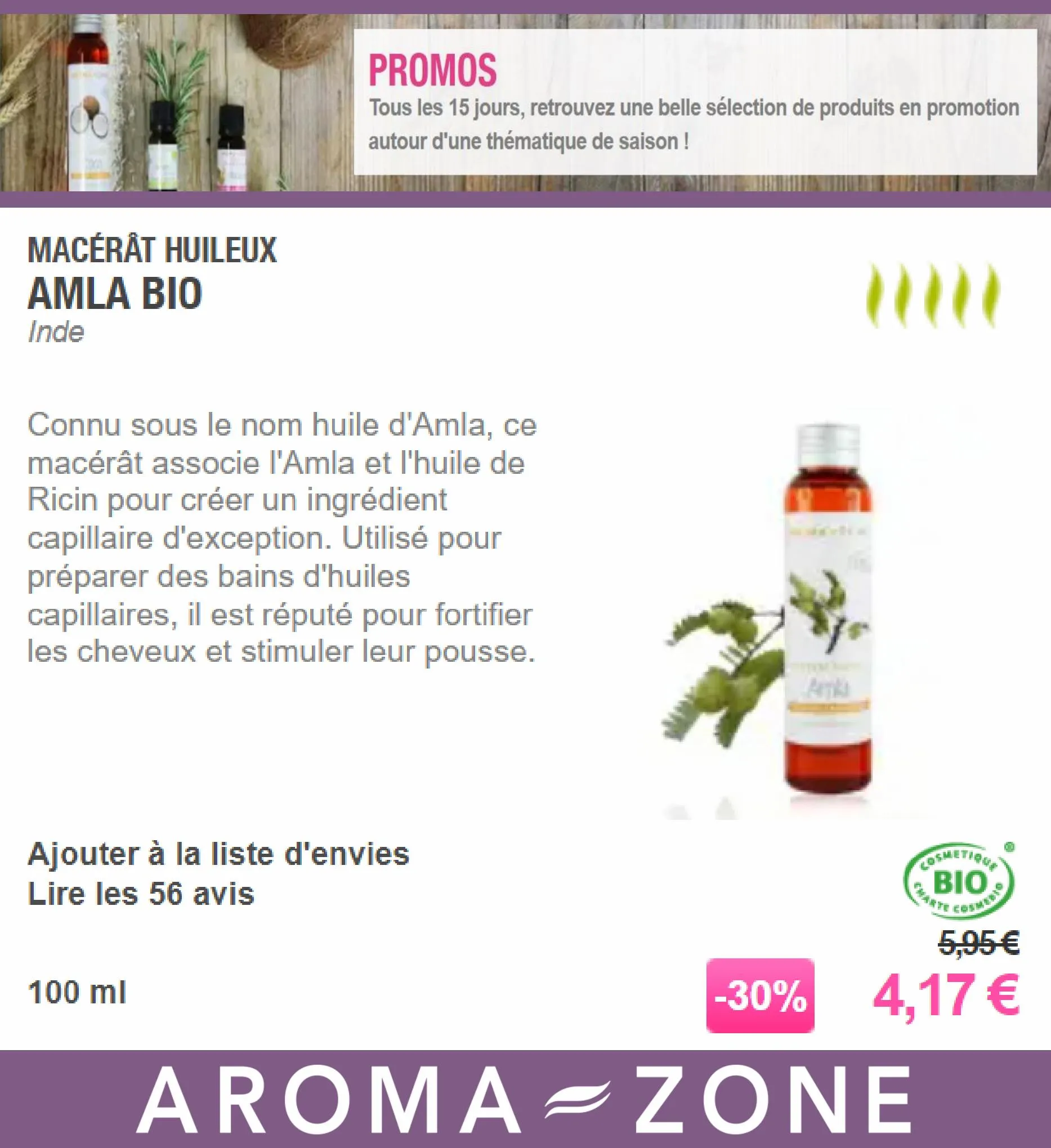 Catalogue Aroma Zone Promos, page 00005