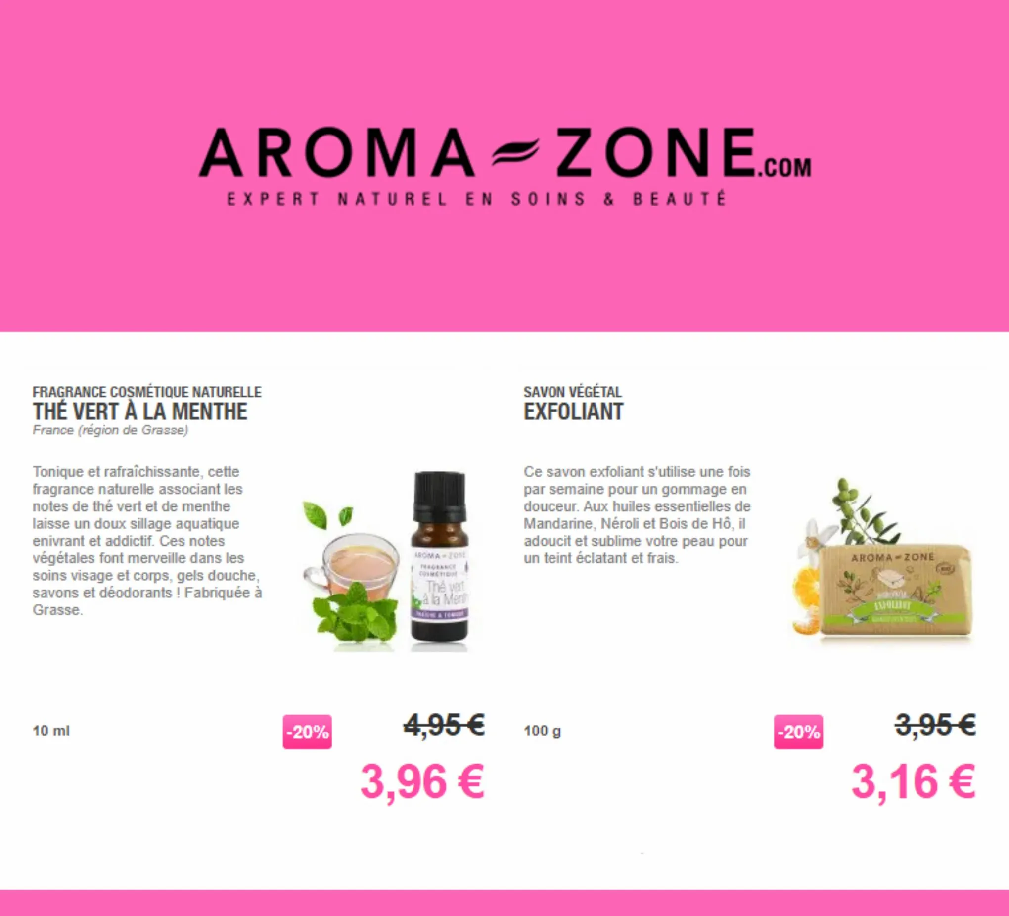 Catalogue Aroma Zone Promos, page 00003