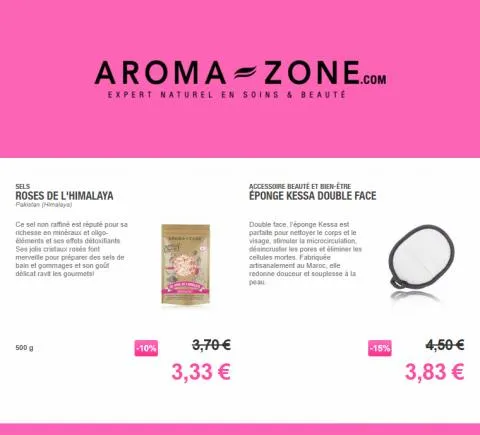 Catalogue Aroma Zone | Aroma Zone Promos | 29/05/2023 - 12/06/2023