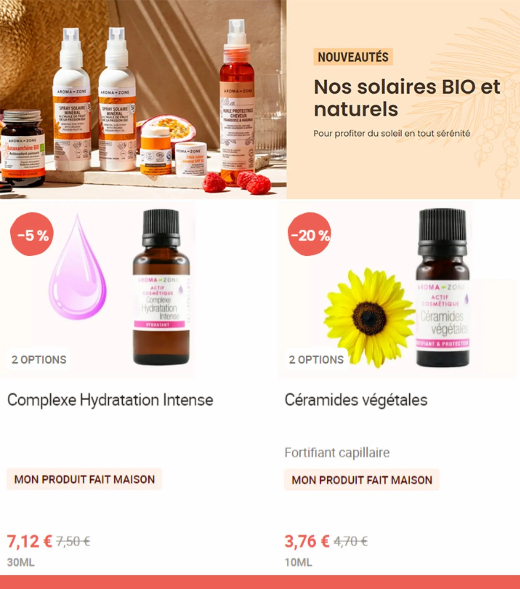Catalogue Nouveautés-Nos solaires BIO et naturels, page 00005