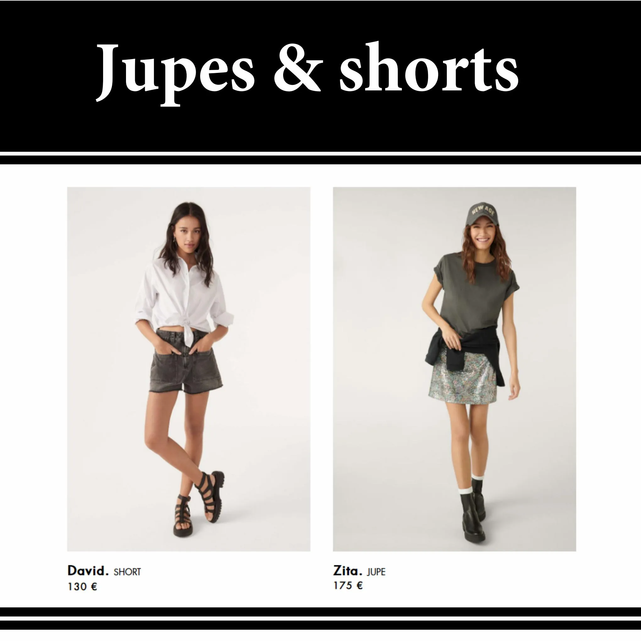 Catalogue ba&sh Jupes & shorts, page 00002