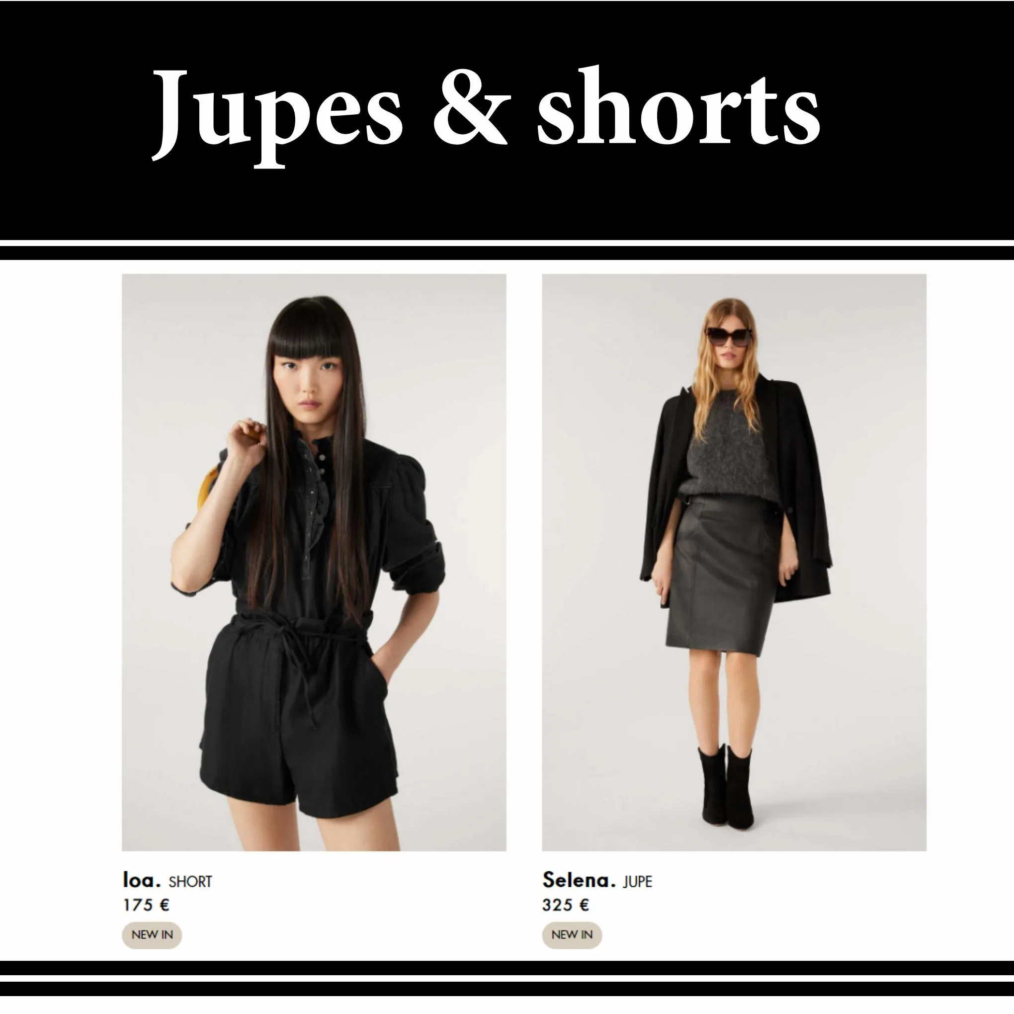 Catalogue ba&sh Jupes & shorts, page 00005