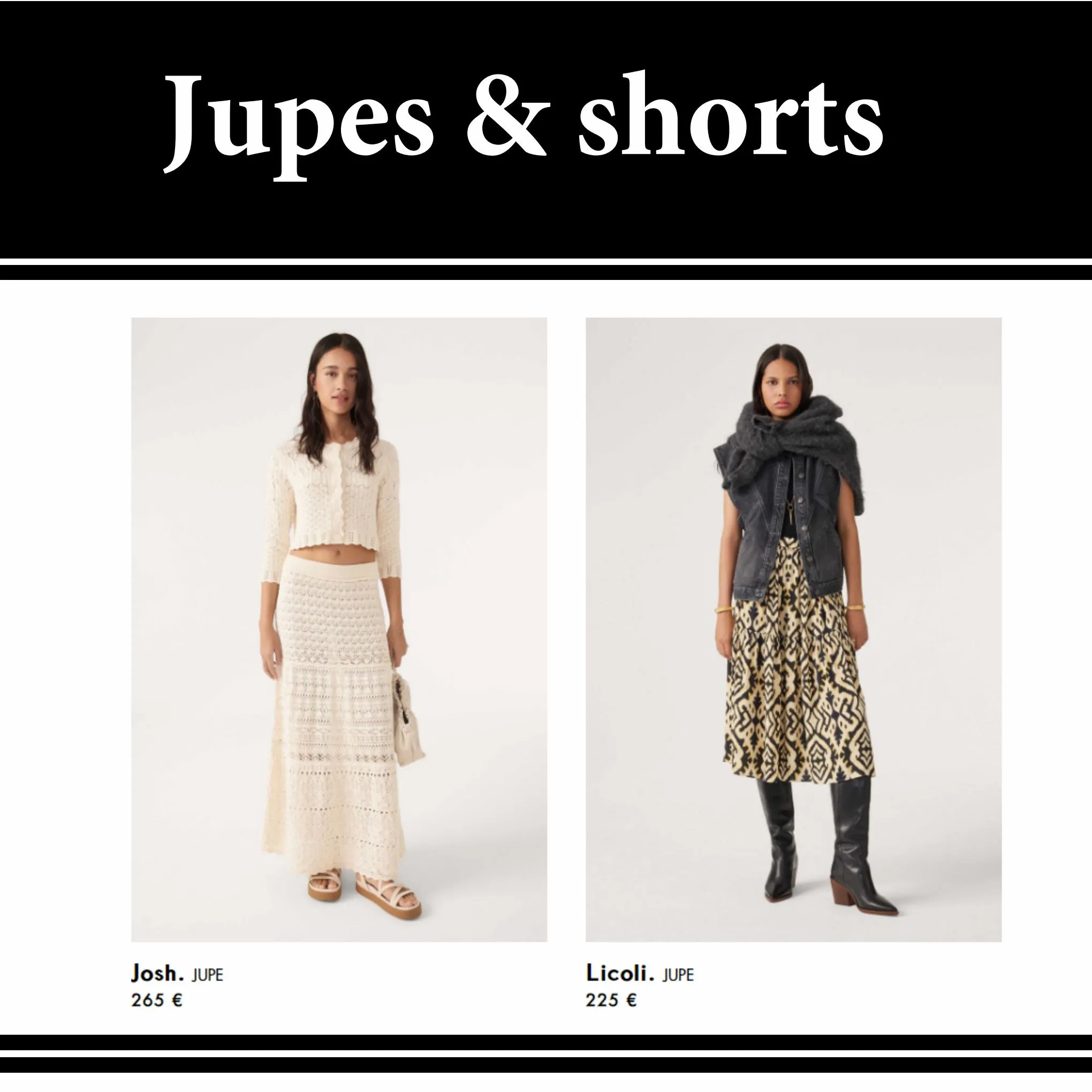 Catalogue ba&sh Jupes & shorts, page 00006