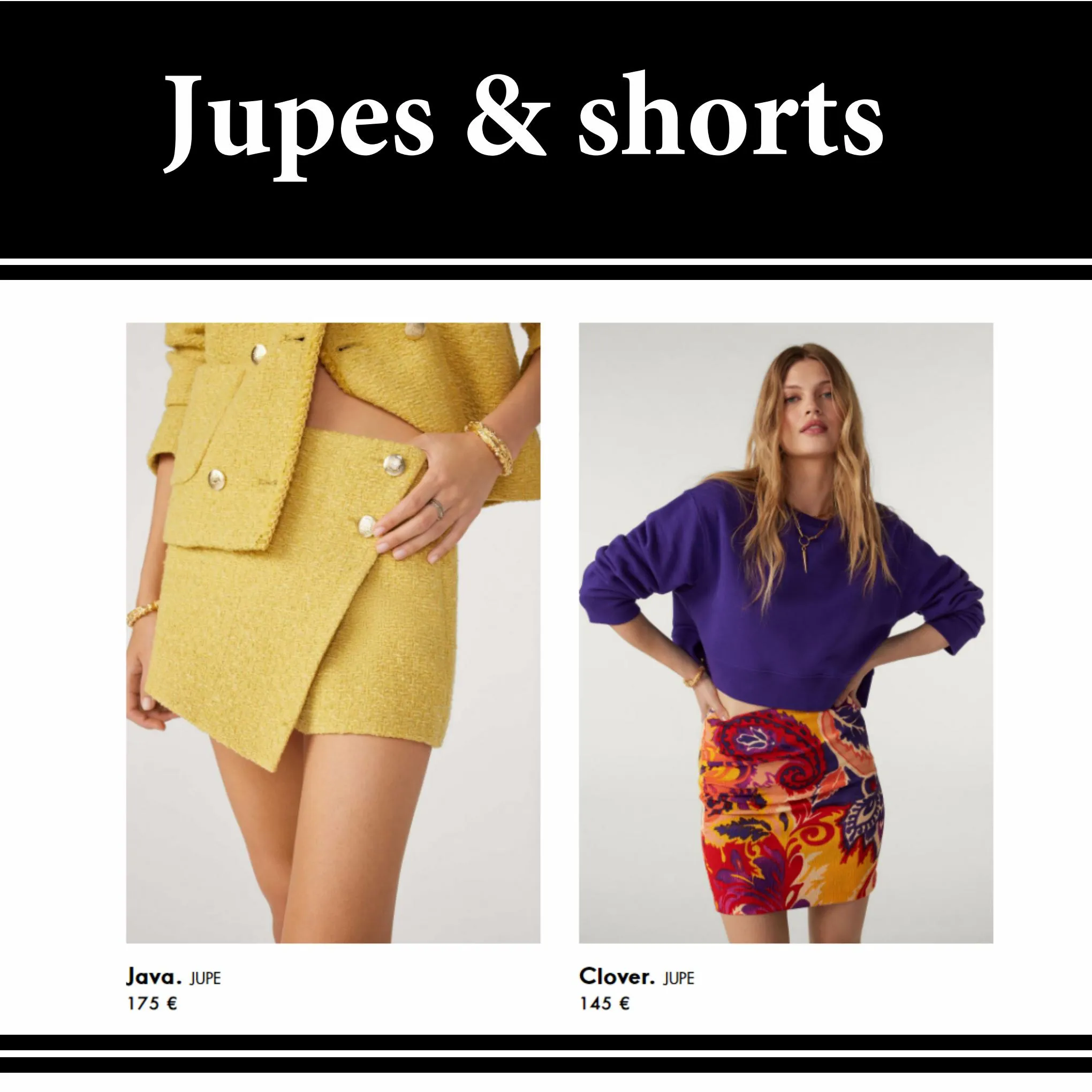 Catalogue ba&sh Jupes & shorts, page 00008